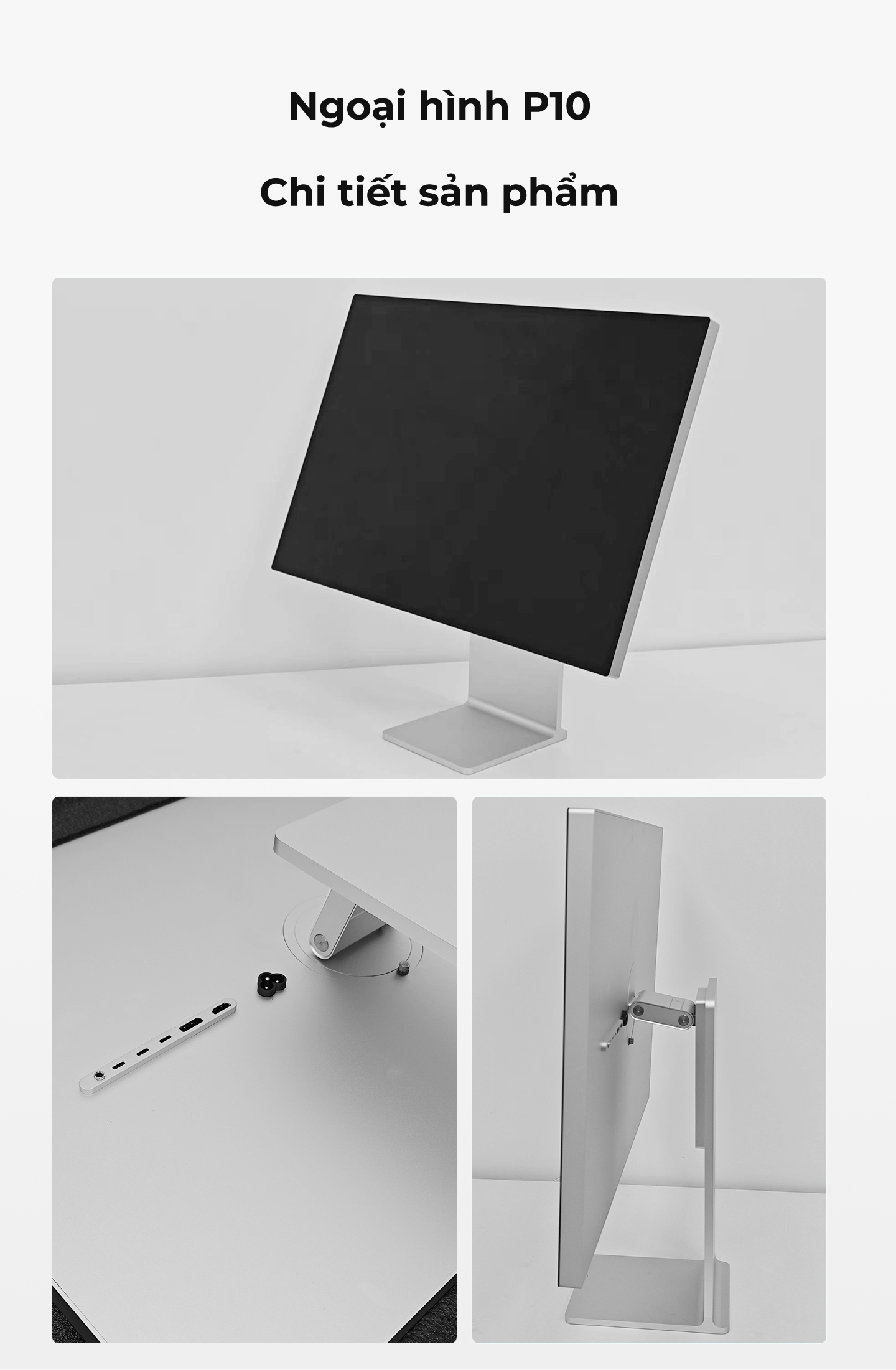 Màn hình Kuycon IPS 4K 60Hz 28 Inch P10