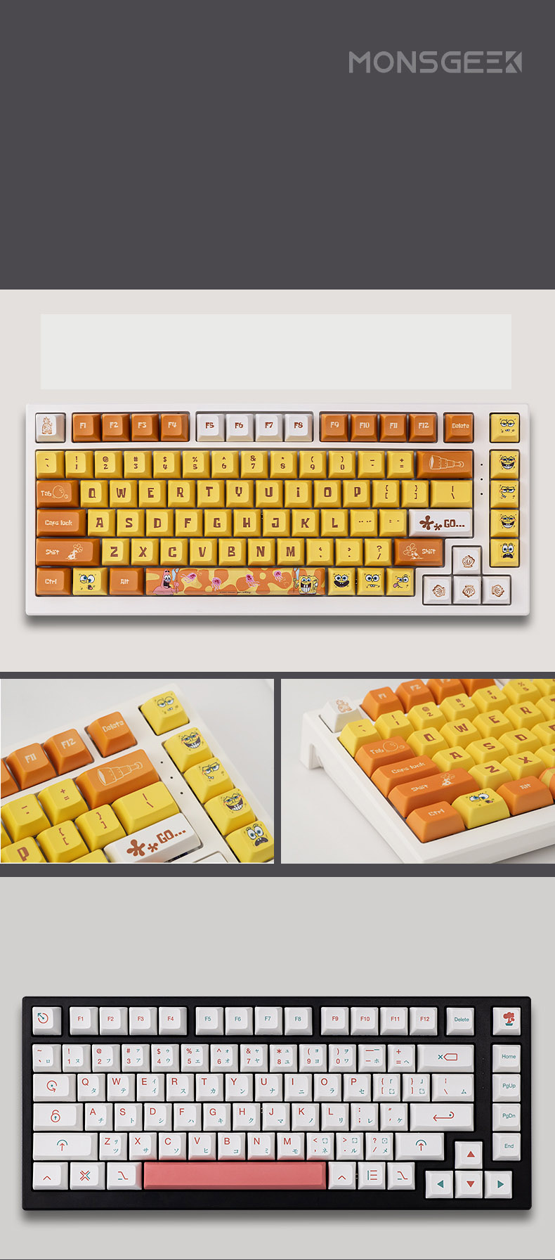 [In Stock] Monsgeek MG75 Keyboard Kit