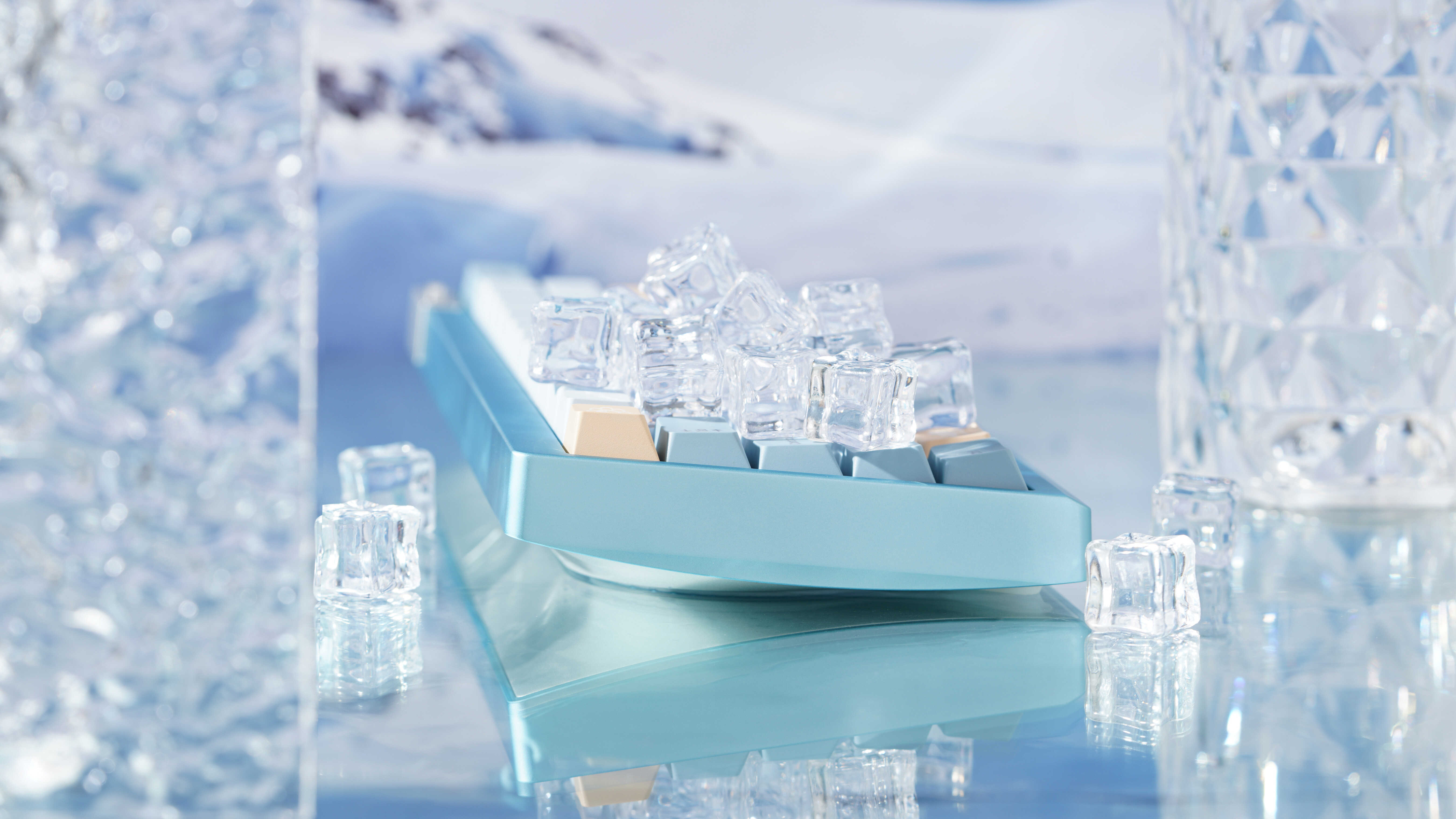 [GB] Zoom64 Mechanial Keyboard Kit - Arctic Blue