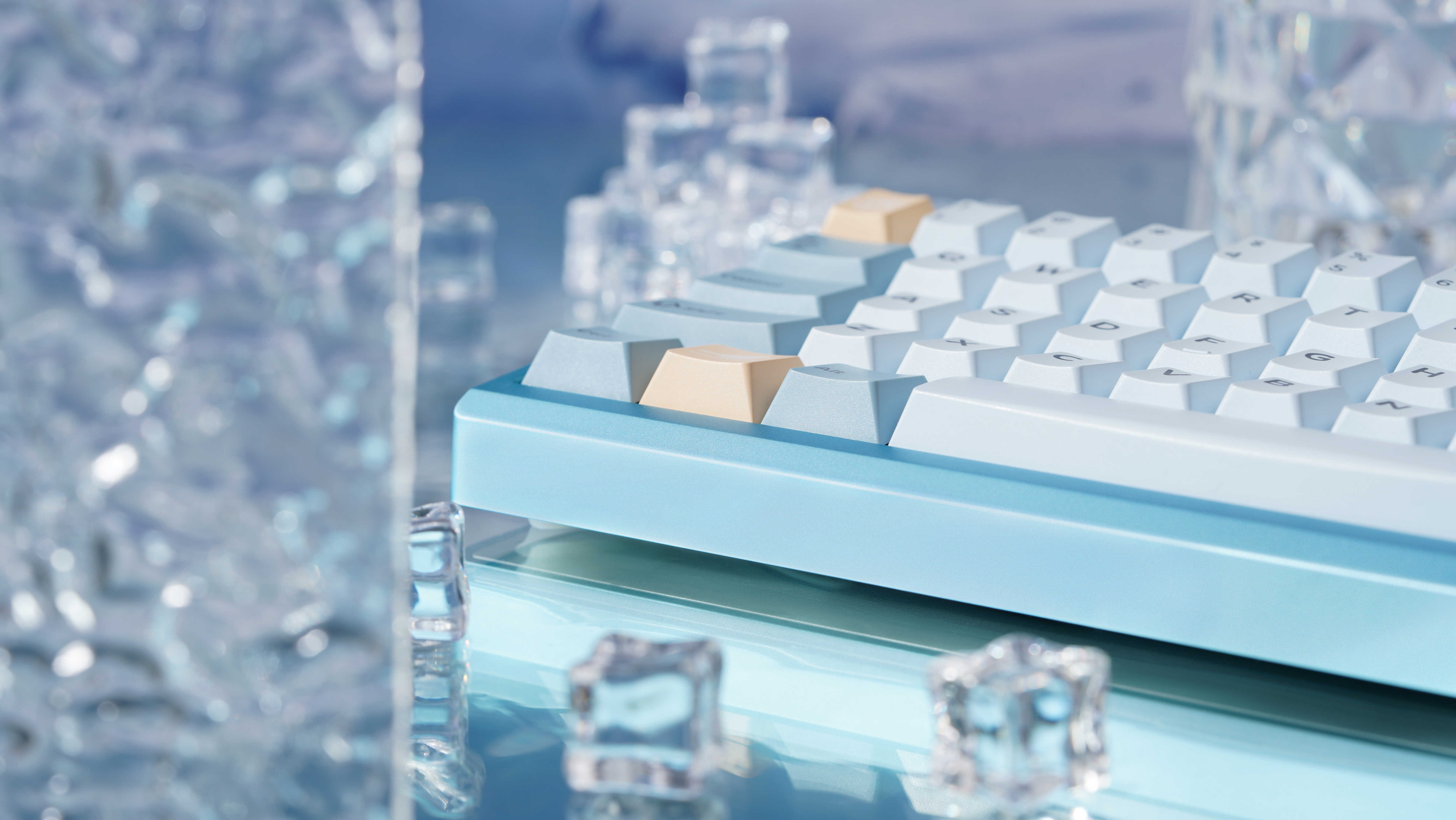 [GB] Zoom64 Mechanial Keyboard Kit - Arctic Blue