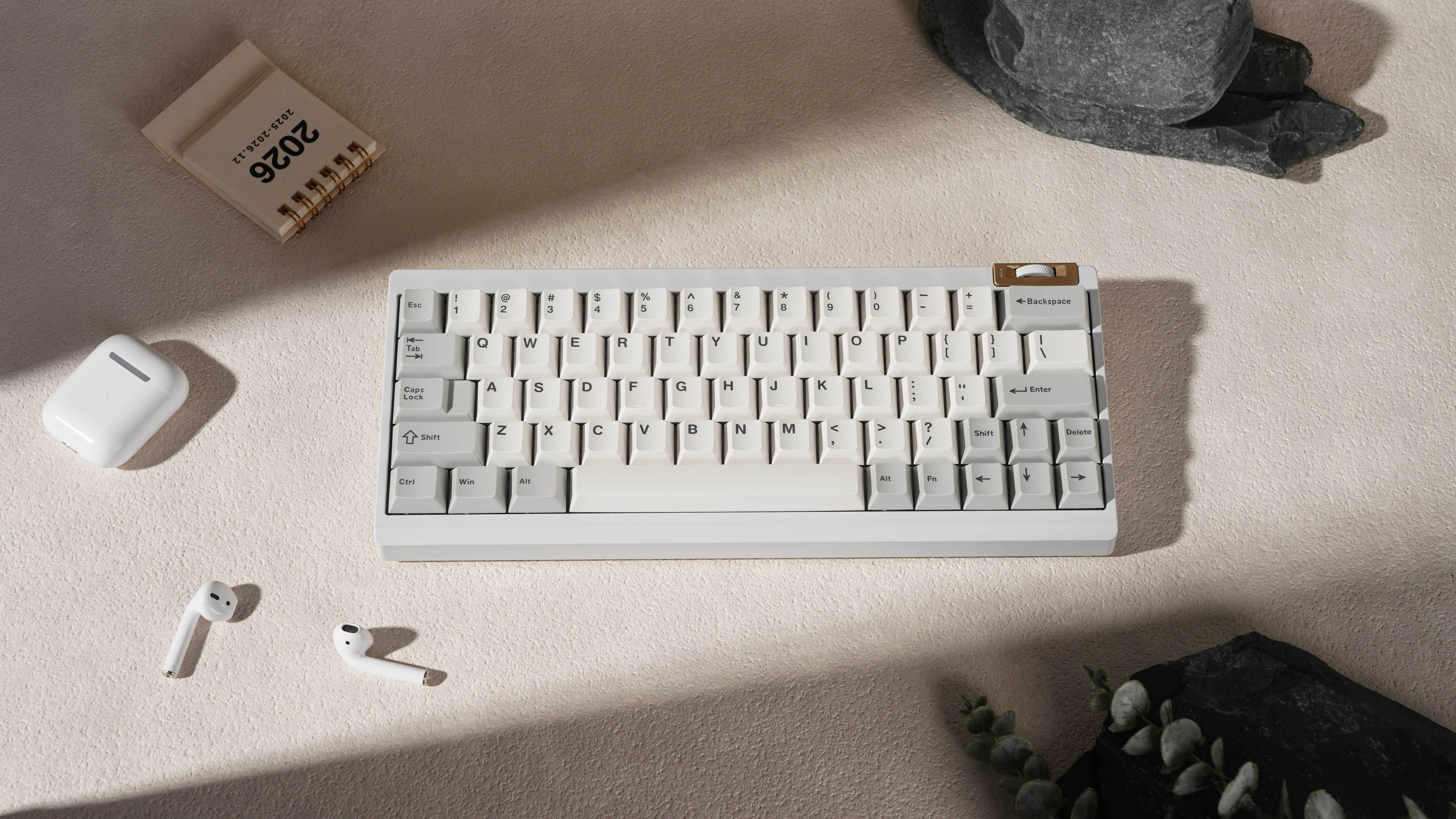 [GB] Zoom64 Mechanial Keyboard Kit - Moonstone White