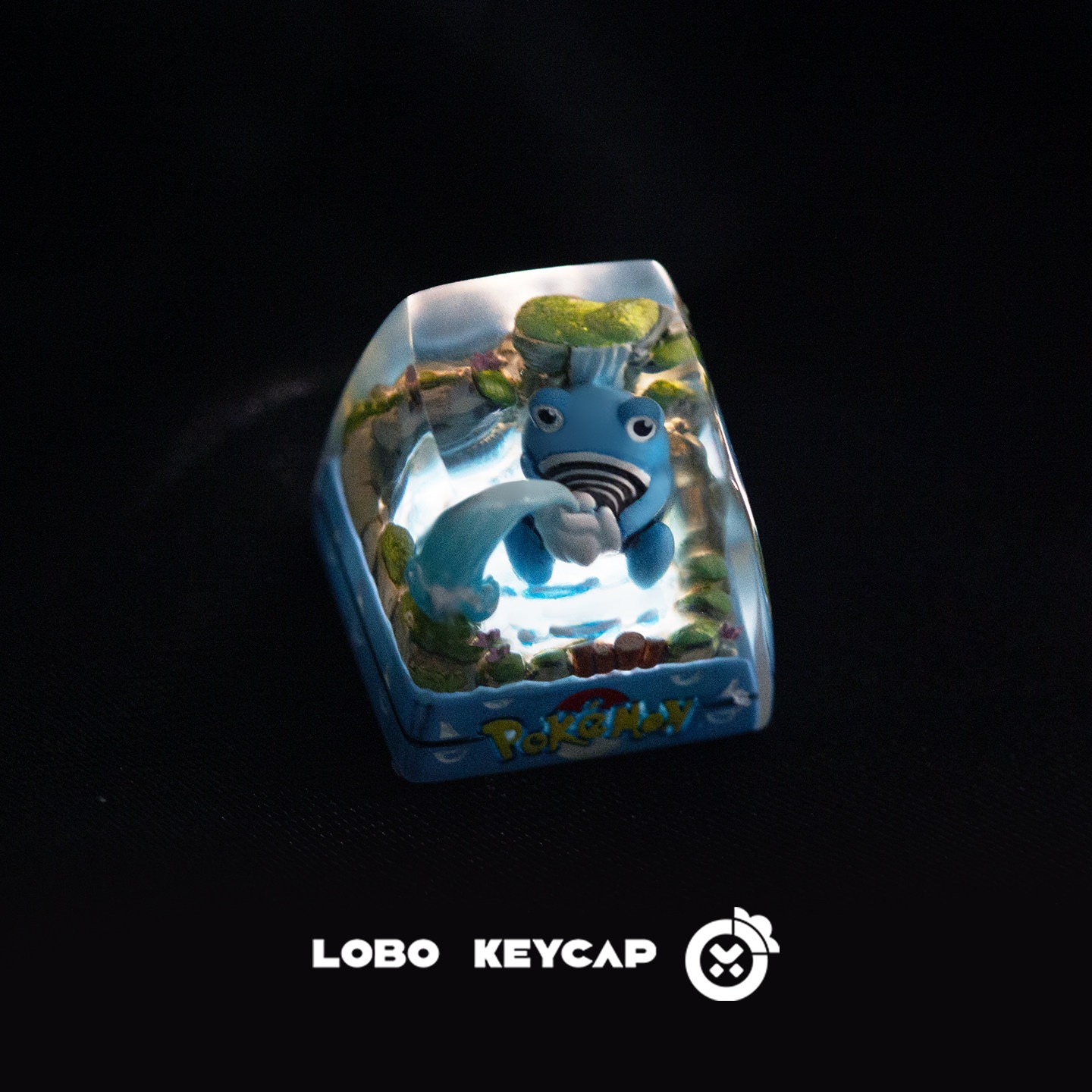 Keycap Artisan Lobo Pokemon Resin