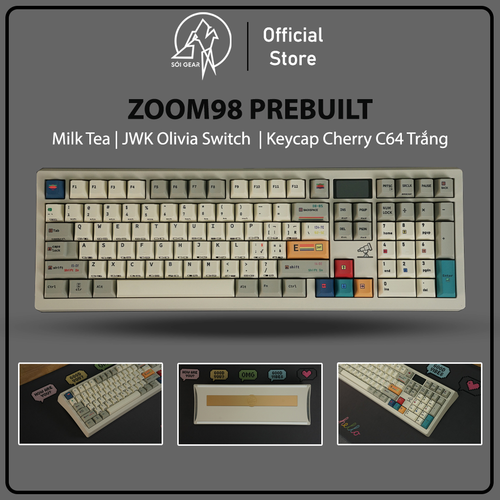[In Stock] Zoom98 Prebuilt Keyboard