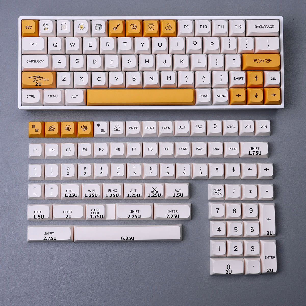 Keycap XDA Bee PBT Dyesub