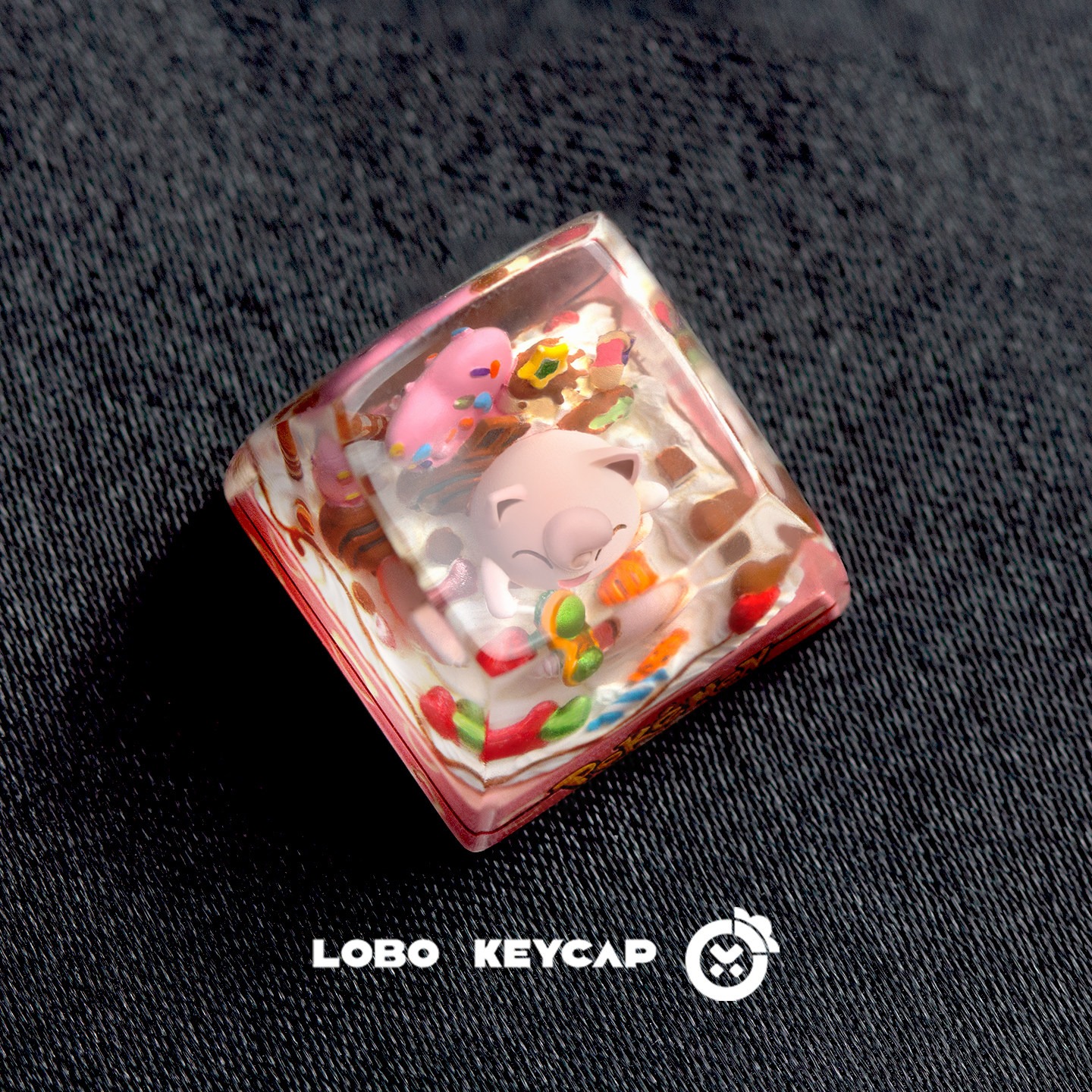 Keycap Artisan Lobo Pokemon Resin