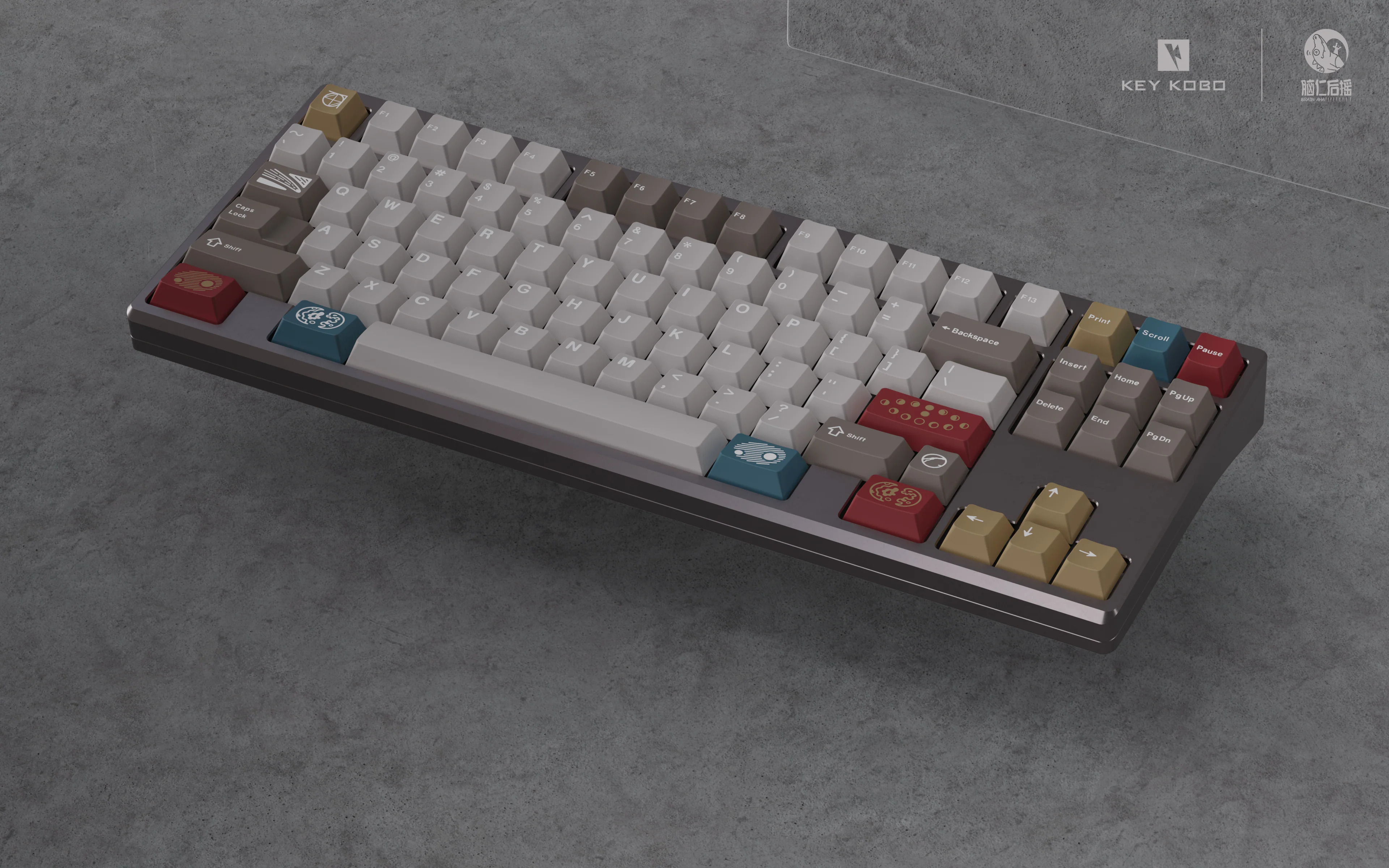 Keycap Keykobo Celestial Kinetics Cherry ABS Doubleshot