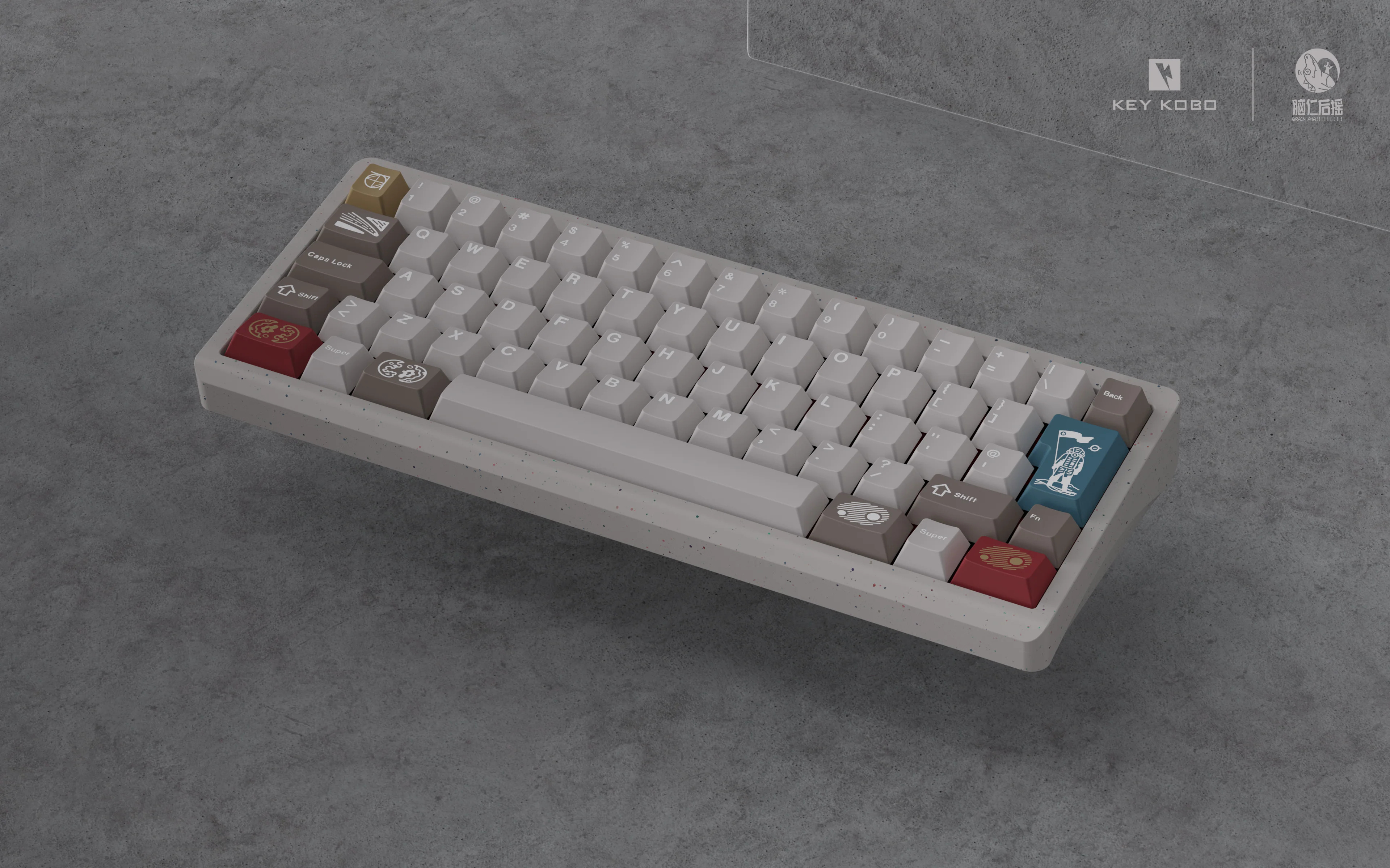 Keycap Keykobo Celestial Kinetics Cherry ABS Doubleshot