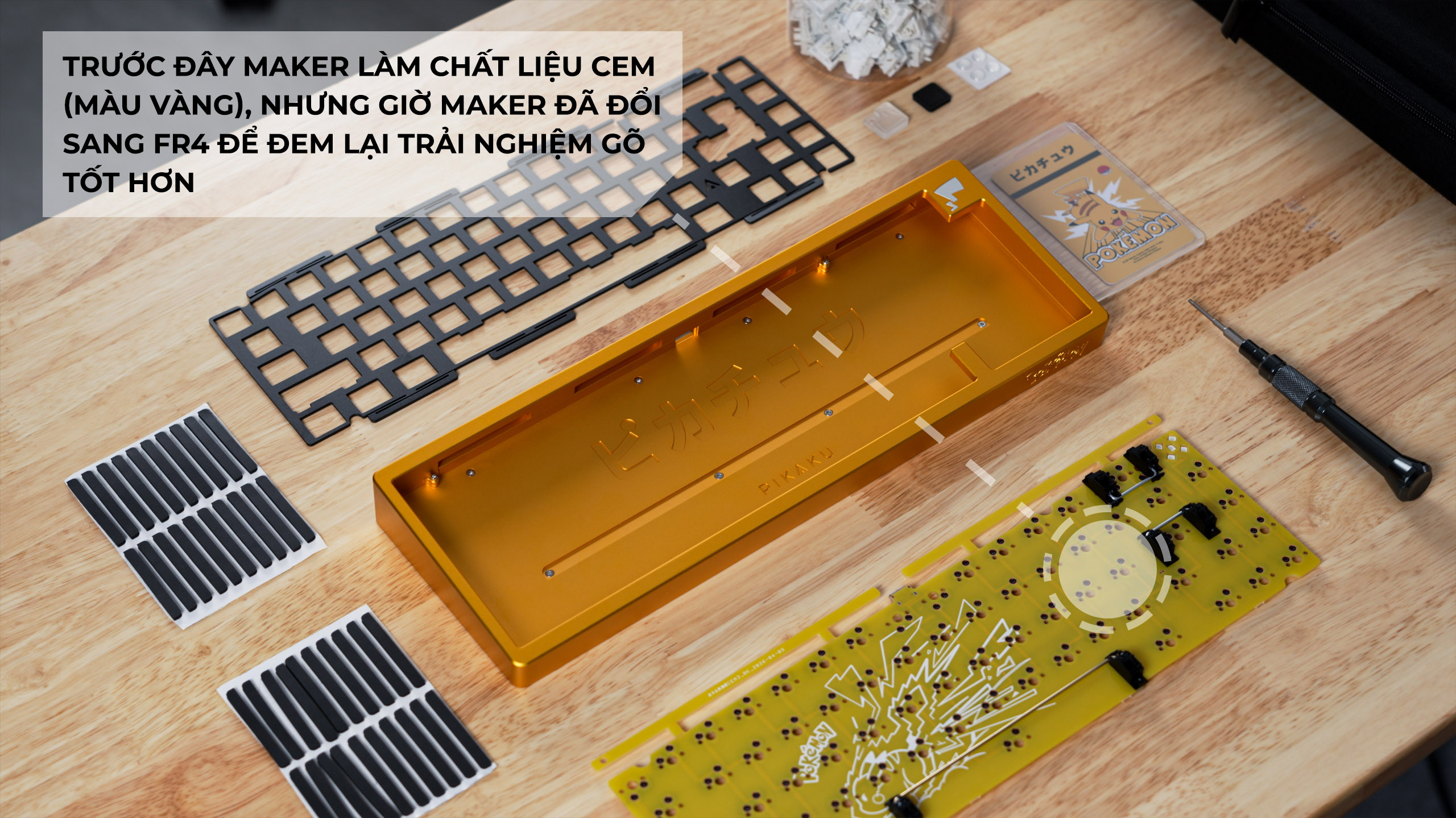 [Pre Order] Bàn phím PIKAKU65 KIT