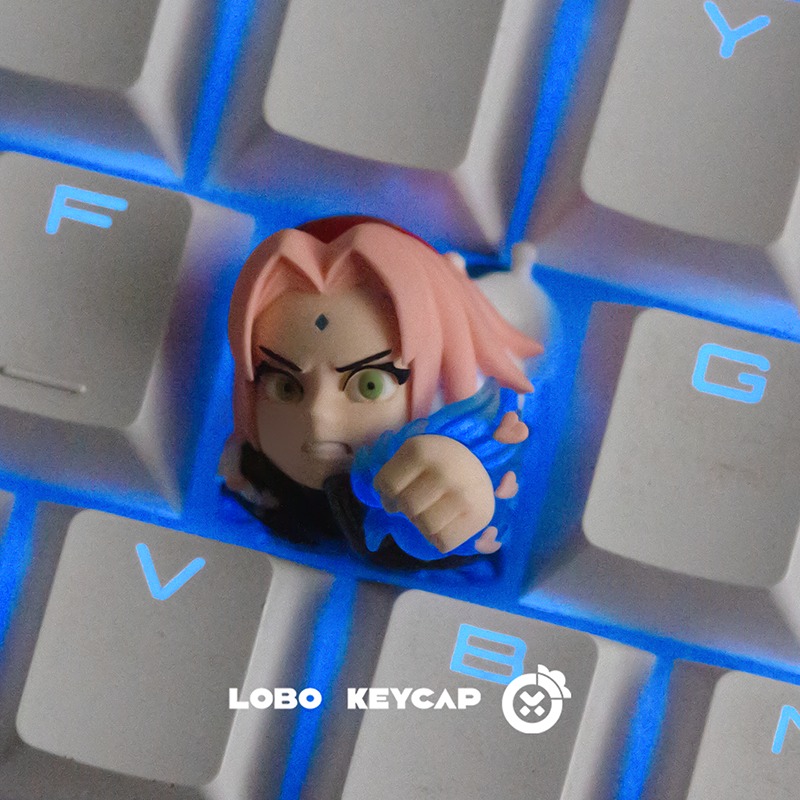 Keycap Artisan Lobo Naruto