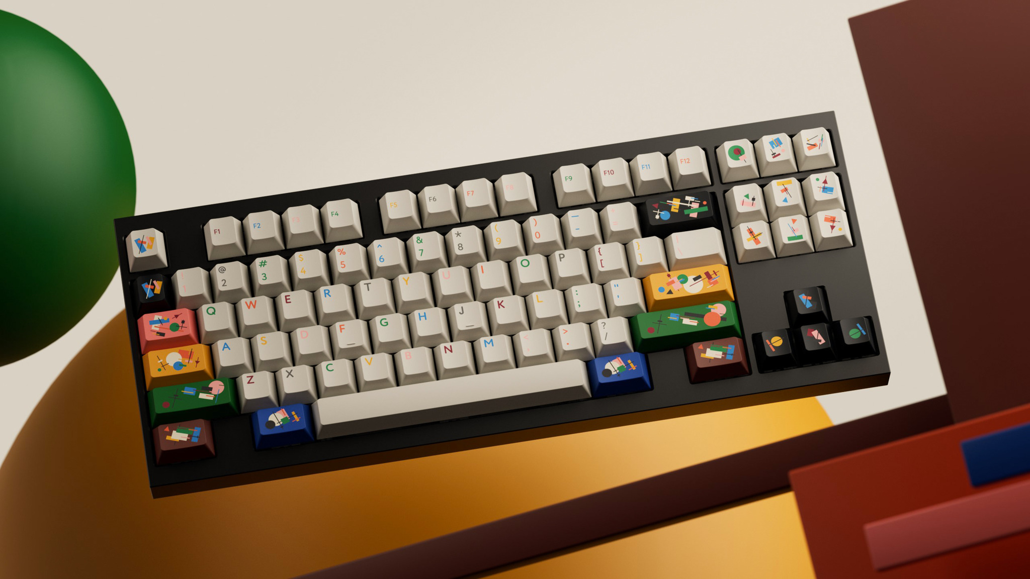 Keycap PBTfans Absolute Cherry PBT Dyesub