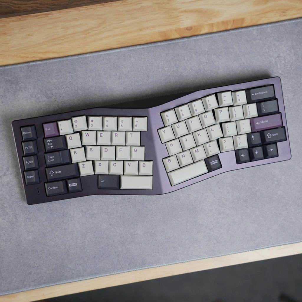 [Prebuilt by Sói] Neo Ergo Purple - Neo Oat - Cherry Walker NTD
