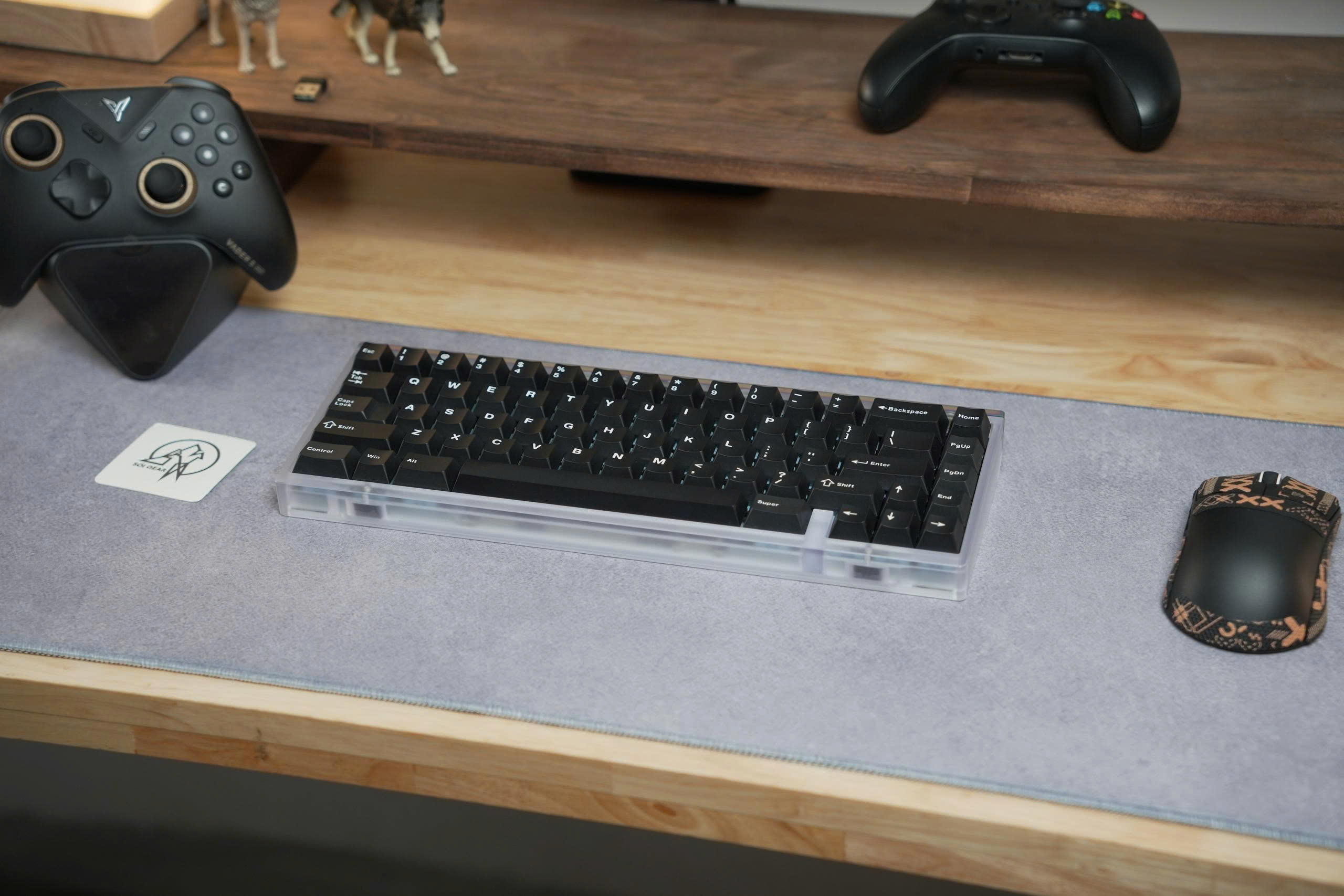 [Prebuilt by Sói] Mode SixtyFive - Polycarbonate Top + White Bottom - Sea Salt Smoothie - WS WOB