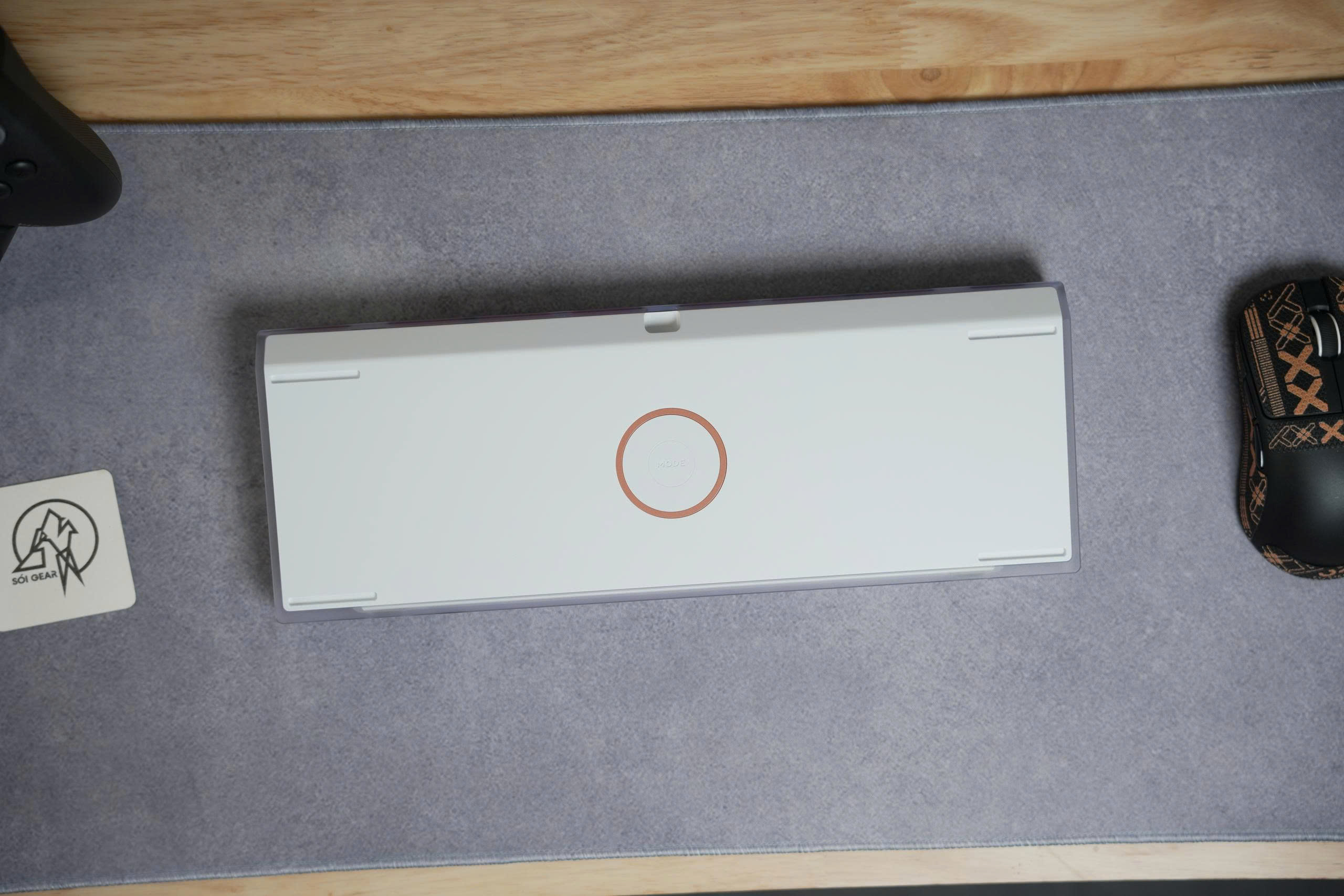 [Prebuilt by Sói] Mode SixtyFive - Polycarbonate Top + White Bottom - Sea Salt Smoothie - WS WOB
