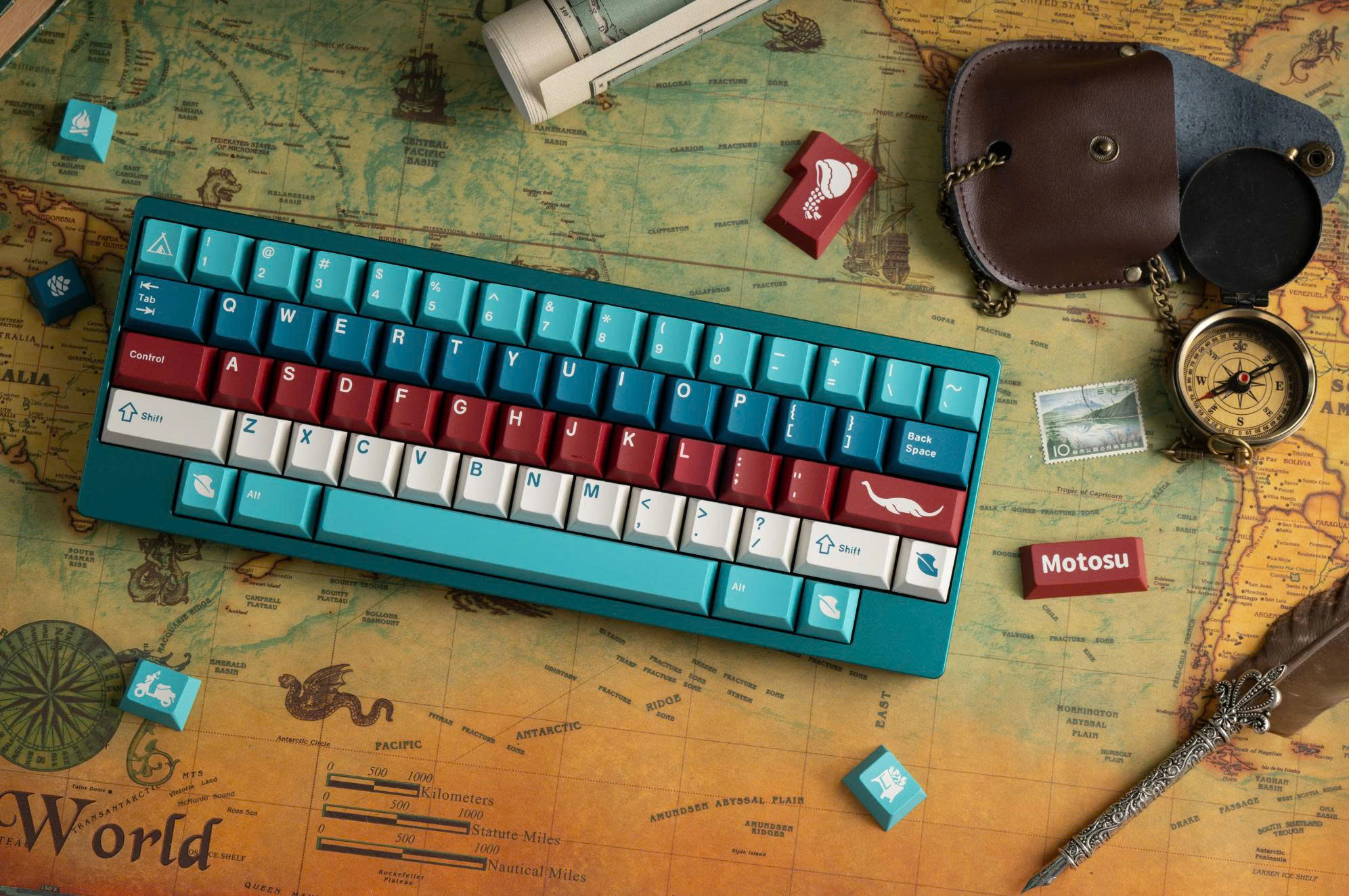 Keycap KeyKobo Lake Motosu Cherry ABS Doubleshot