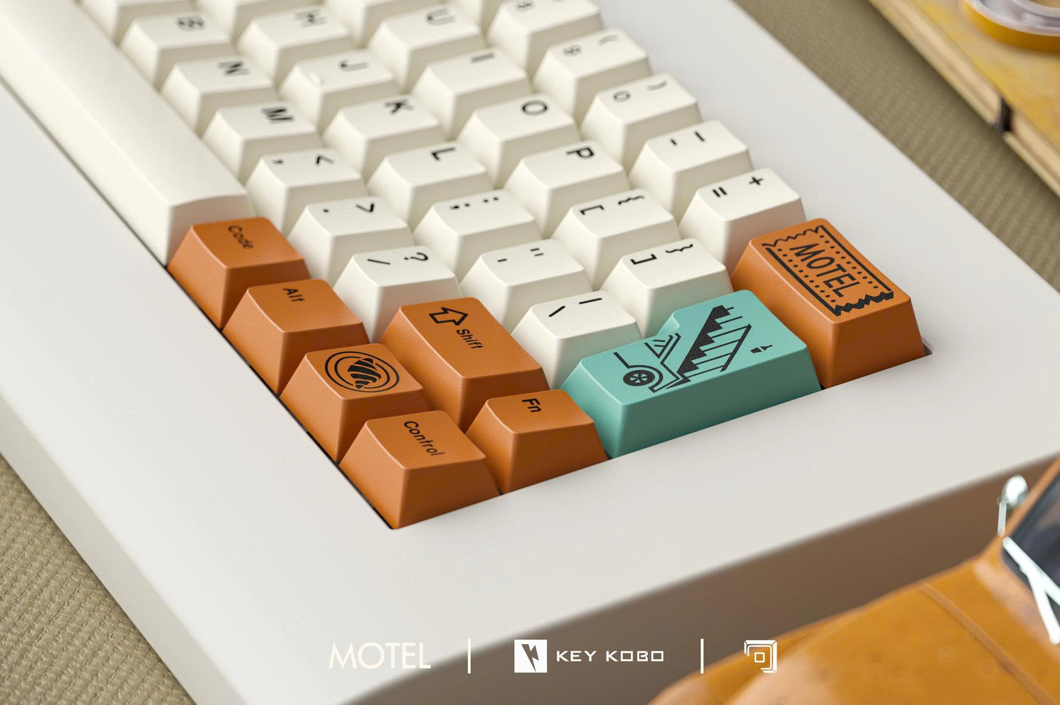 Keycap Cherry KeyKobo Motel ABS Doubleshot