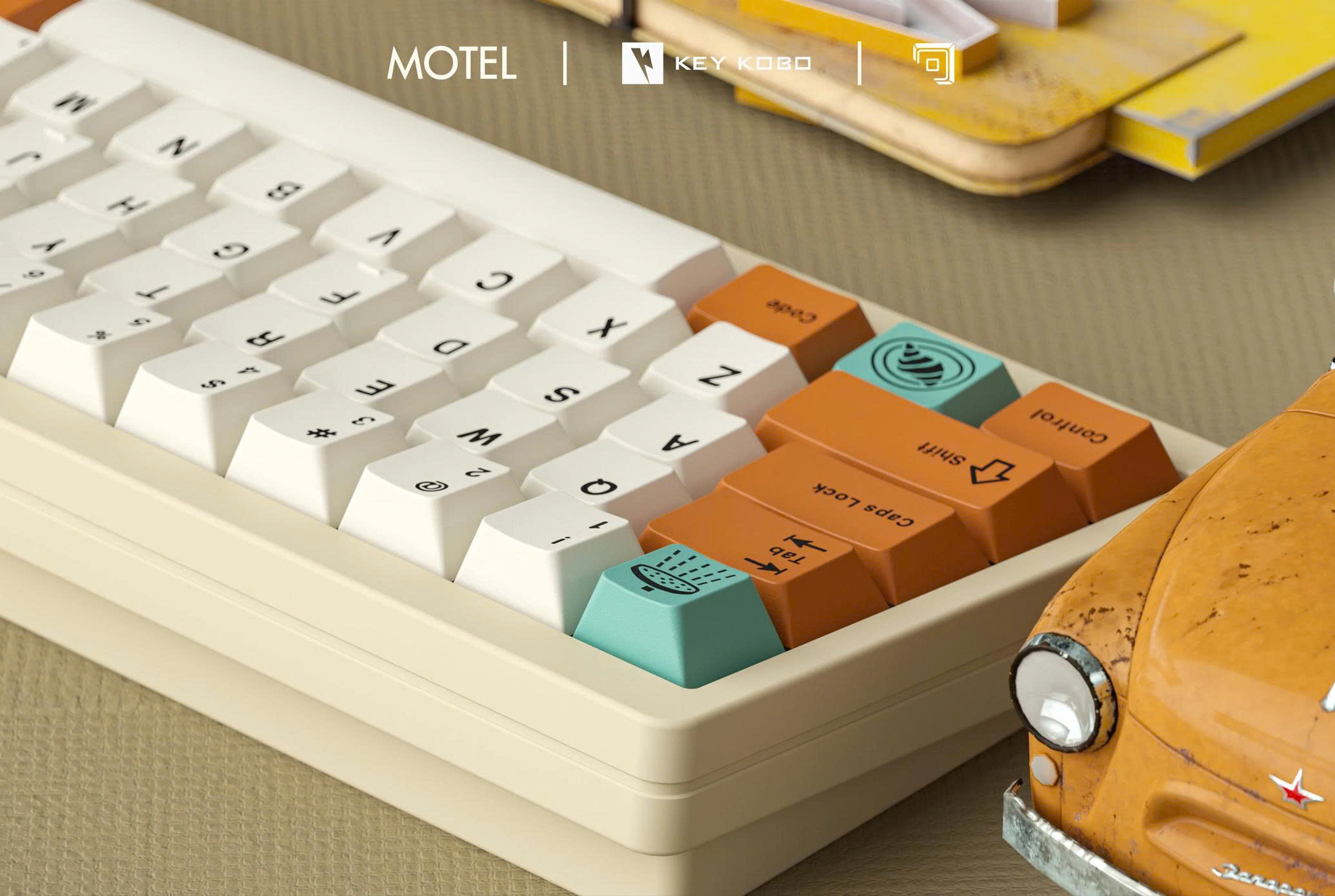 Keycap Cherry KeyKobo Motel ABS Doubleshot