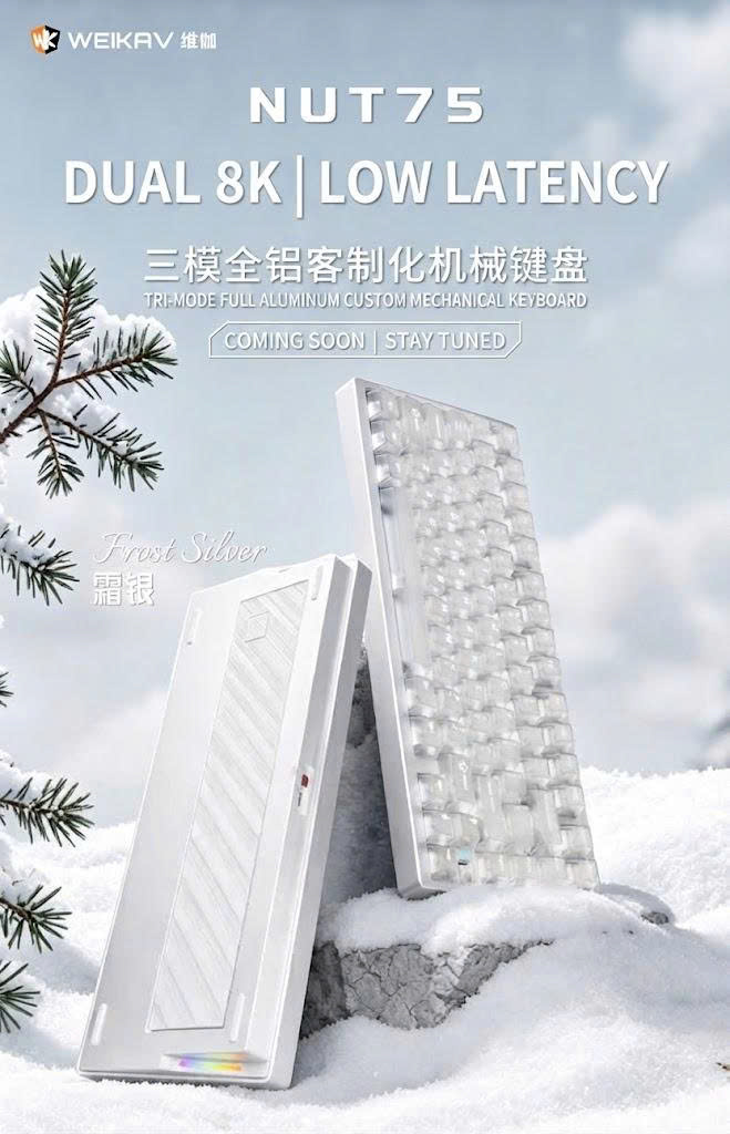[In Stock] Weikav NUT75 Prebuilt