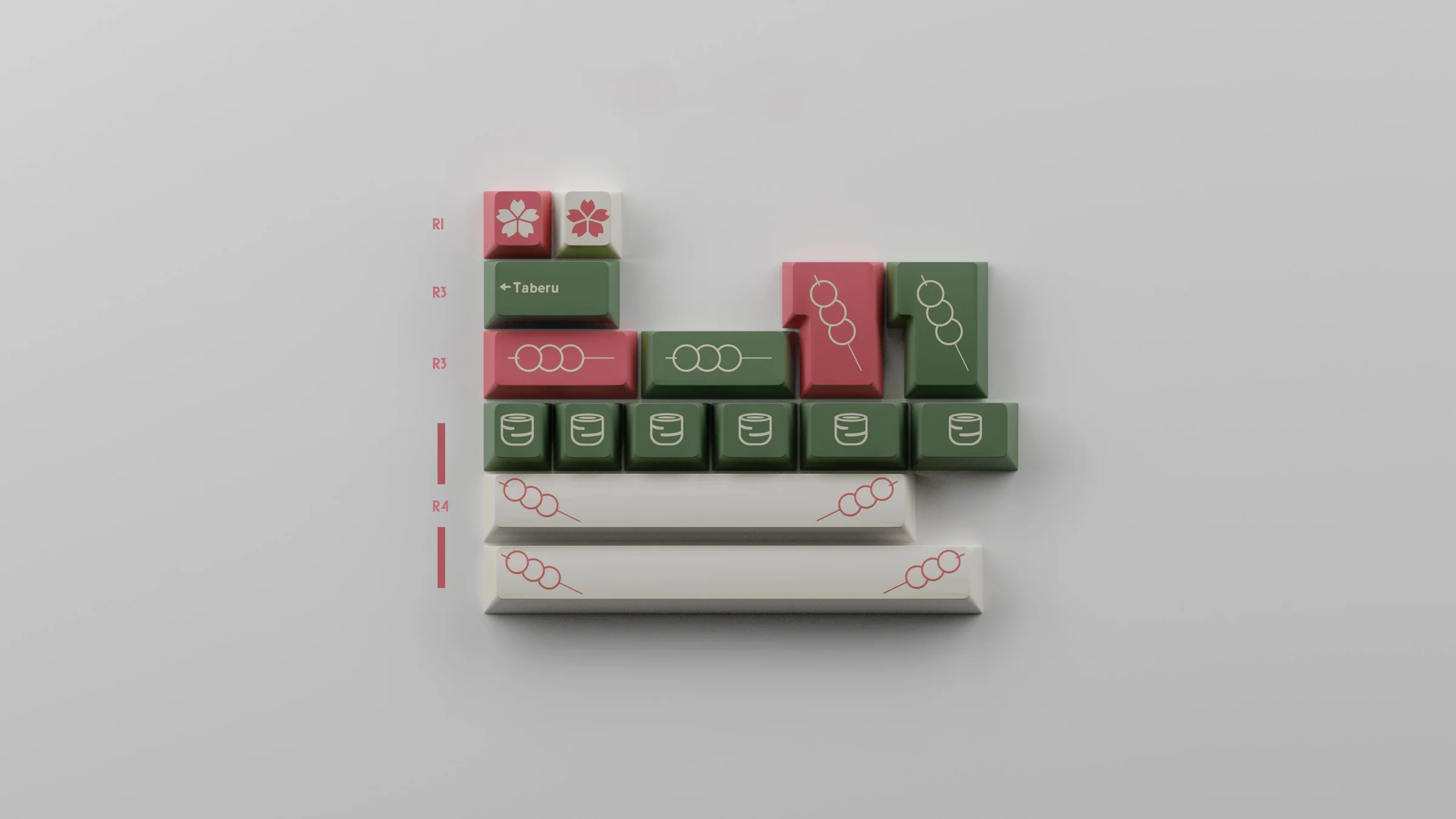 [In Stock] GMK Hanami Dango Keycap