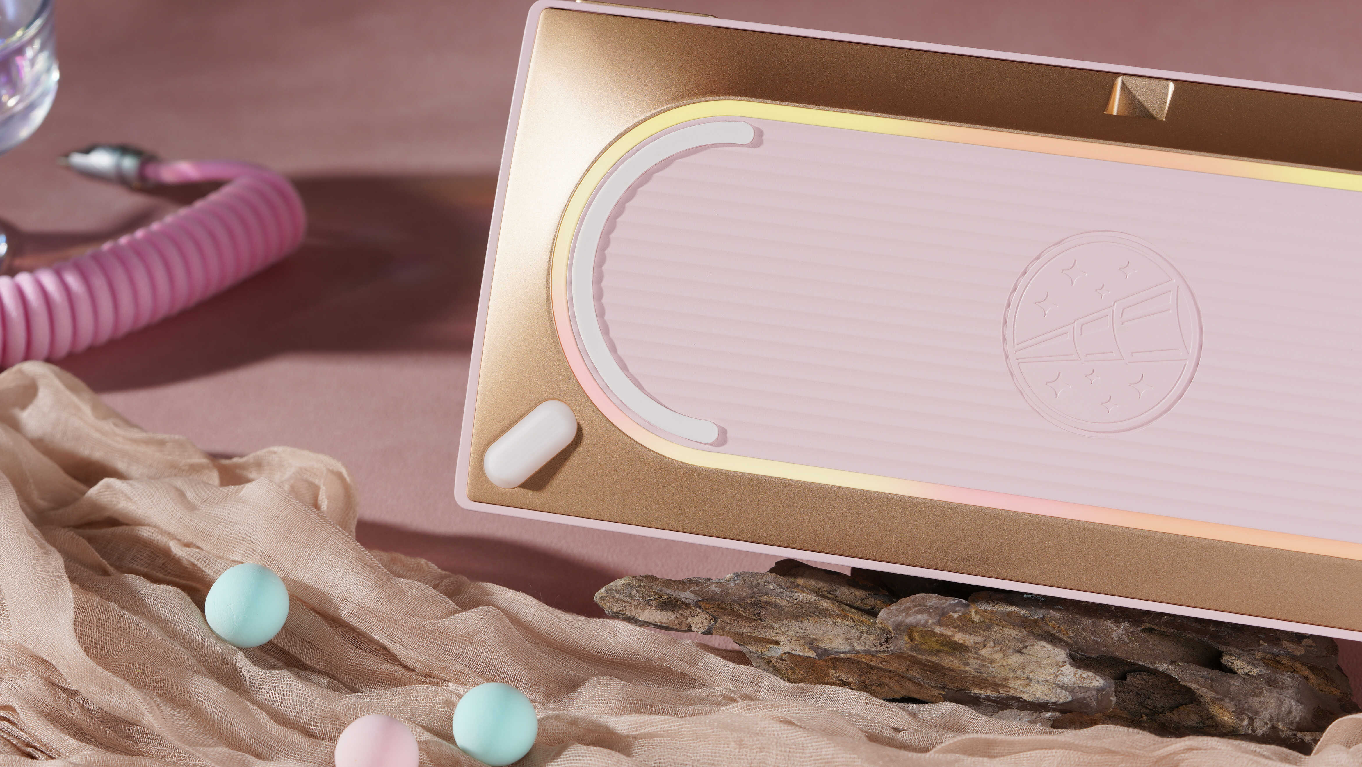 [GB] Zoom64 Mechanial Keyboard Kit - Coral Bloom