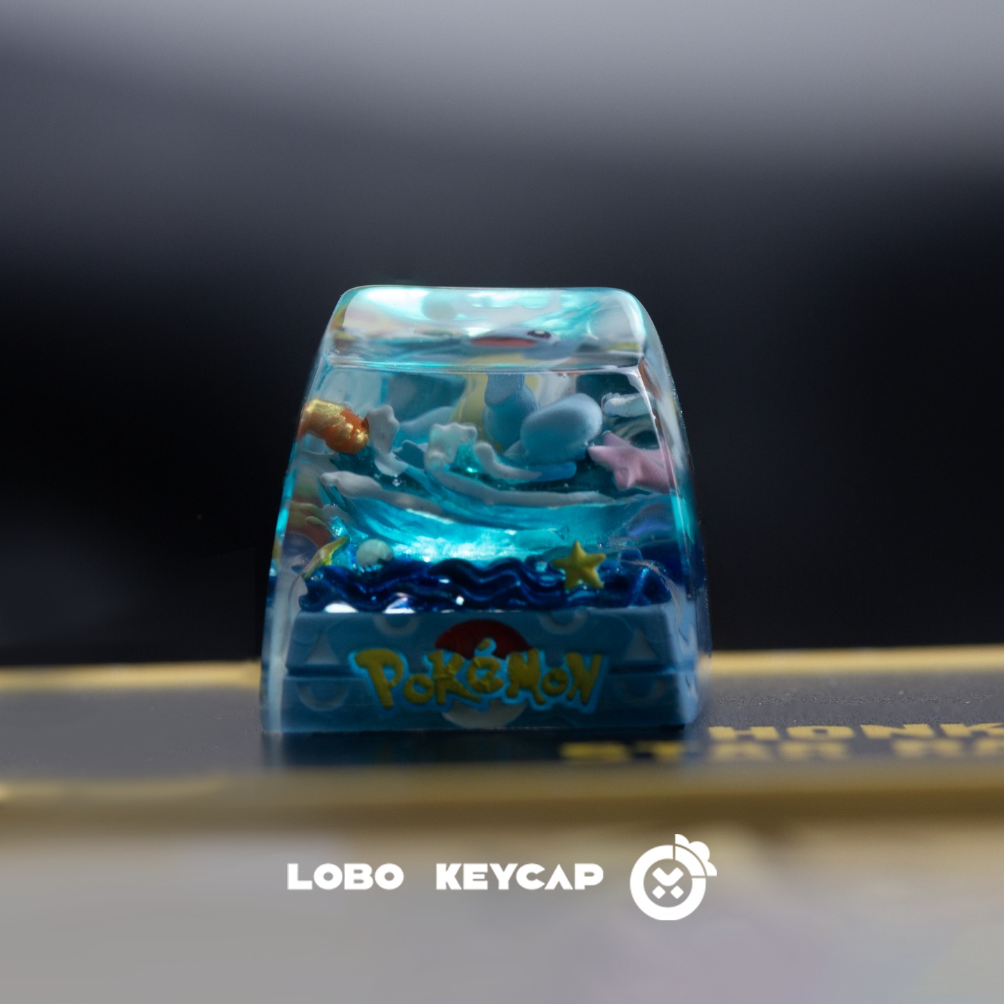 Keycap Artisan Lobo Pokemon Resin