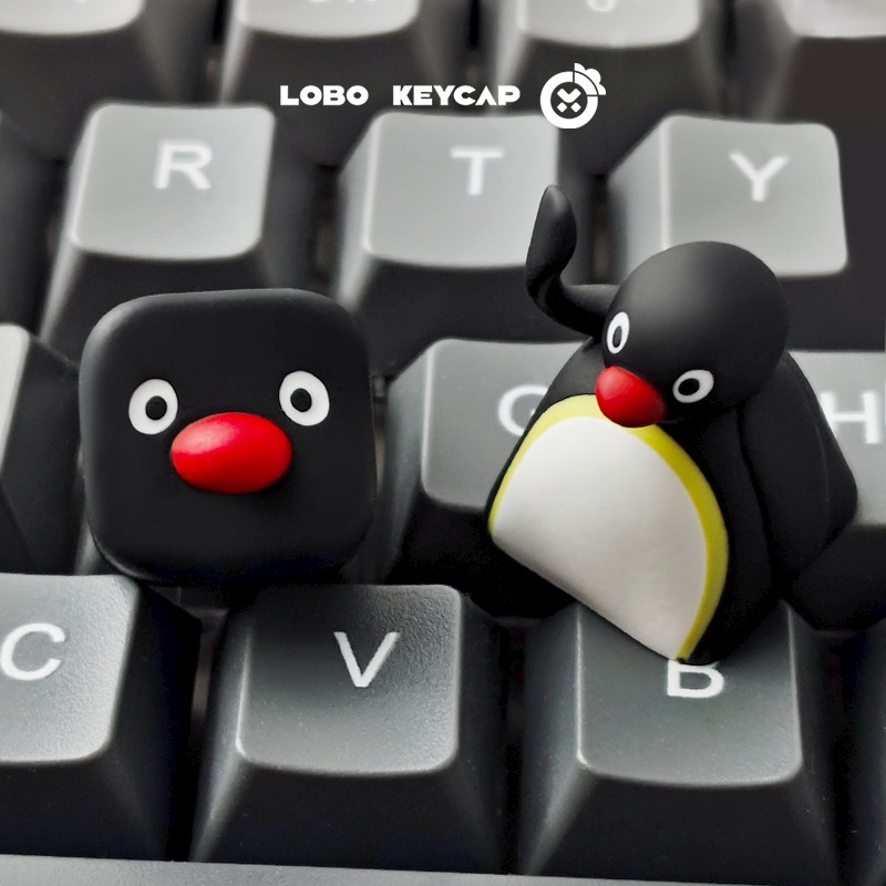 Keycap Artisan Lobo Pingu