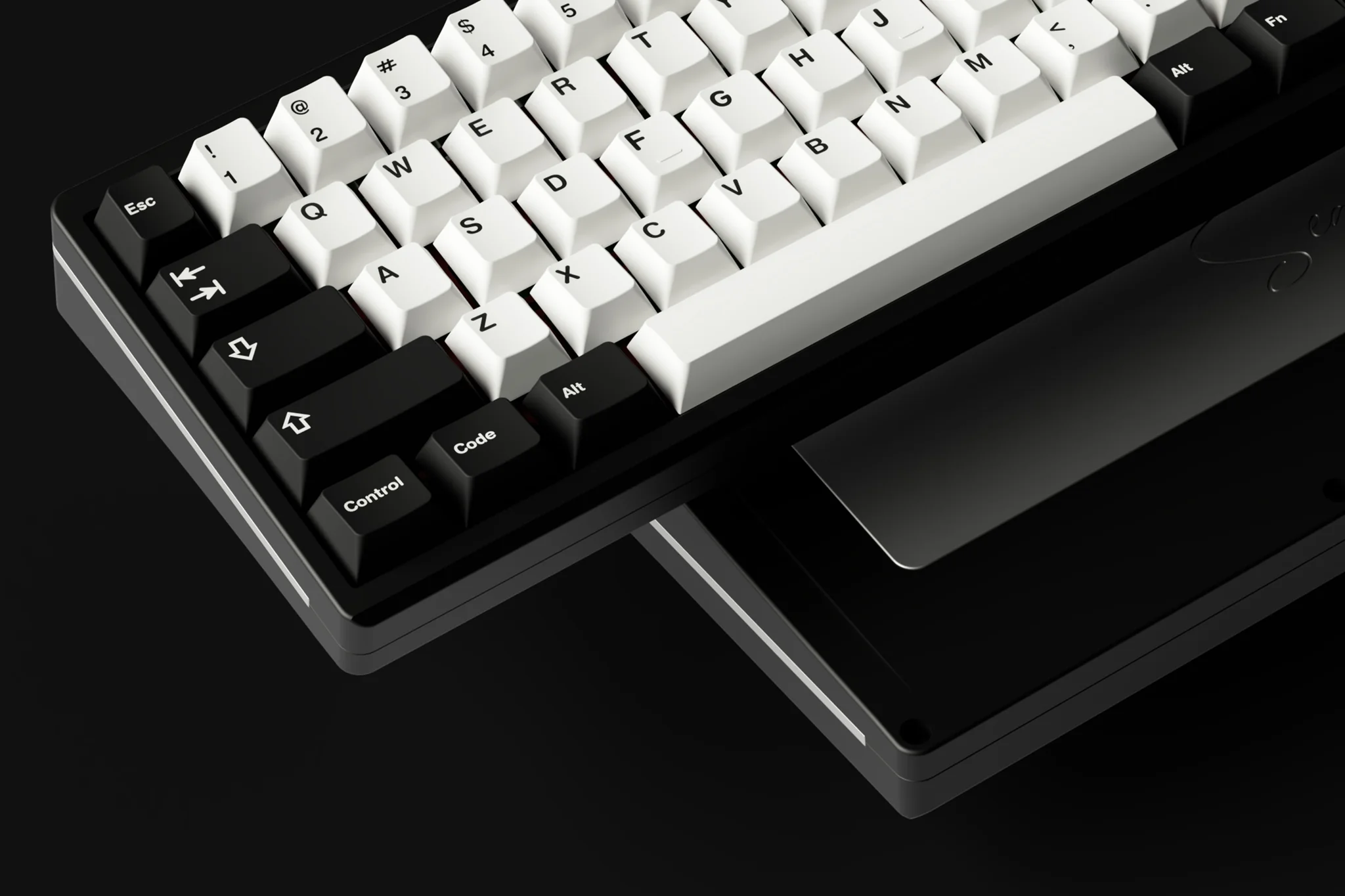 Keycap GMK CYL Monochrome R2 Cherry ABS Doubleshot