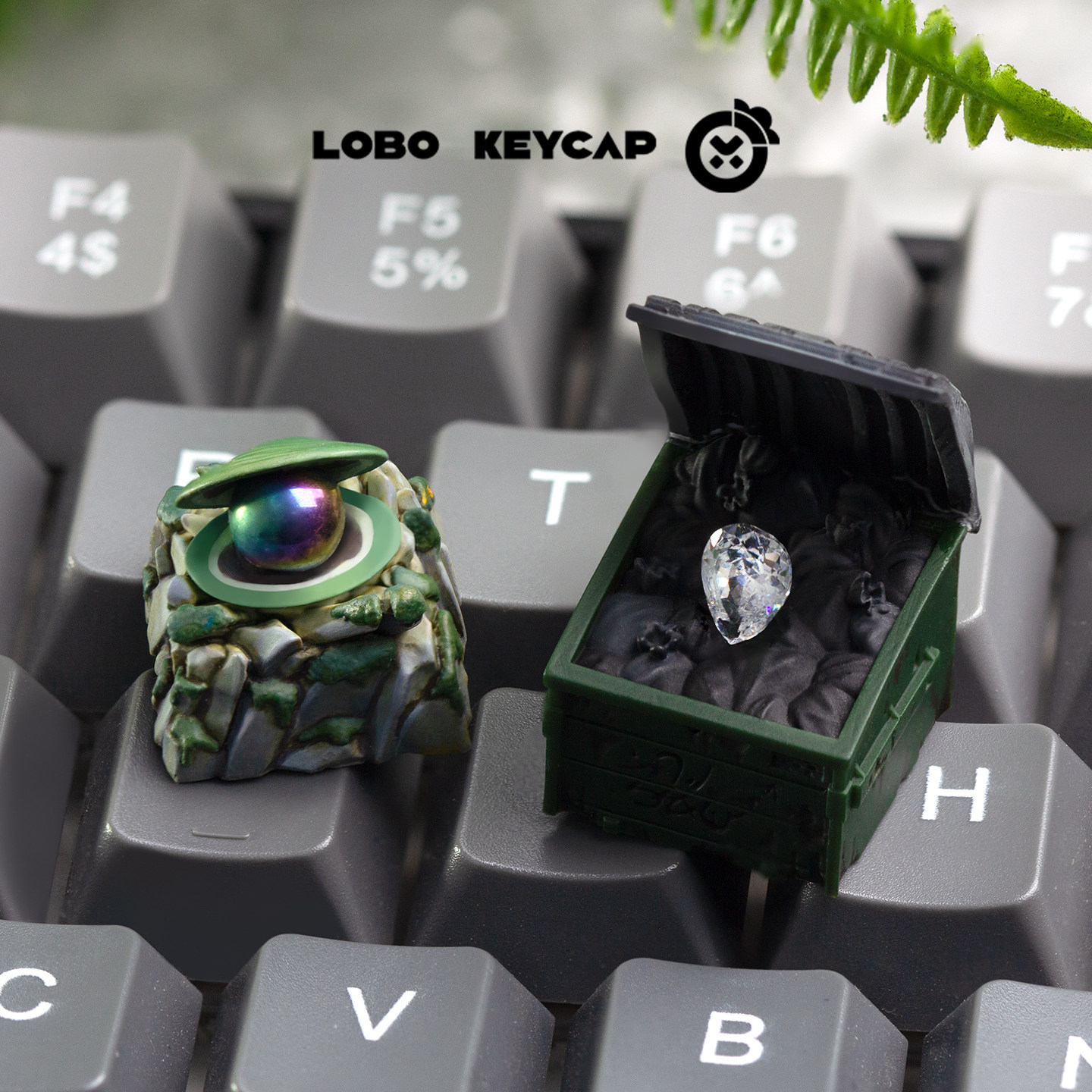 Keycap Artisan Lobo Delta Force