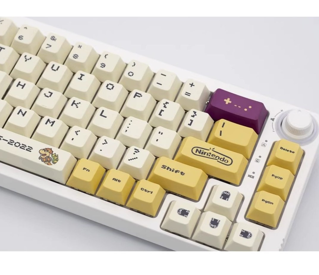 Keycap Mintcaps Cherry Mario PBT Dyesub-Yellow