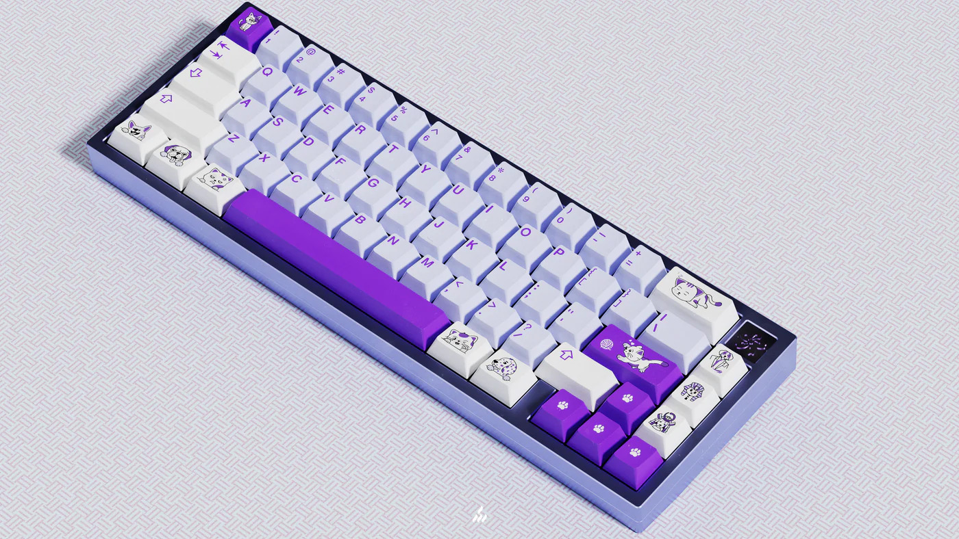 Keycap MW Paws Cherry PBT Dyesub - Base