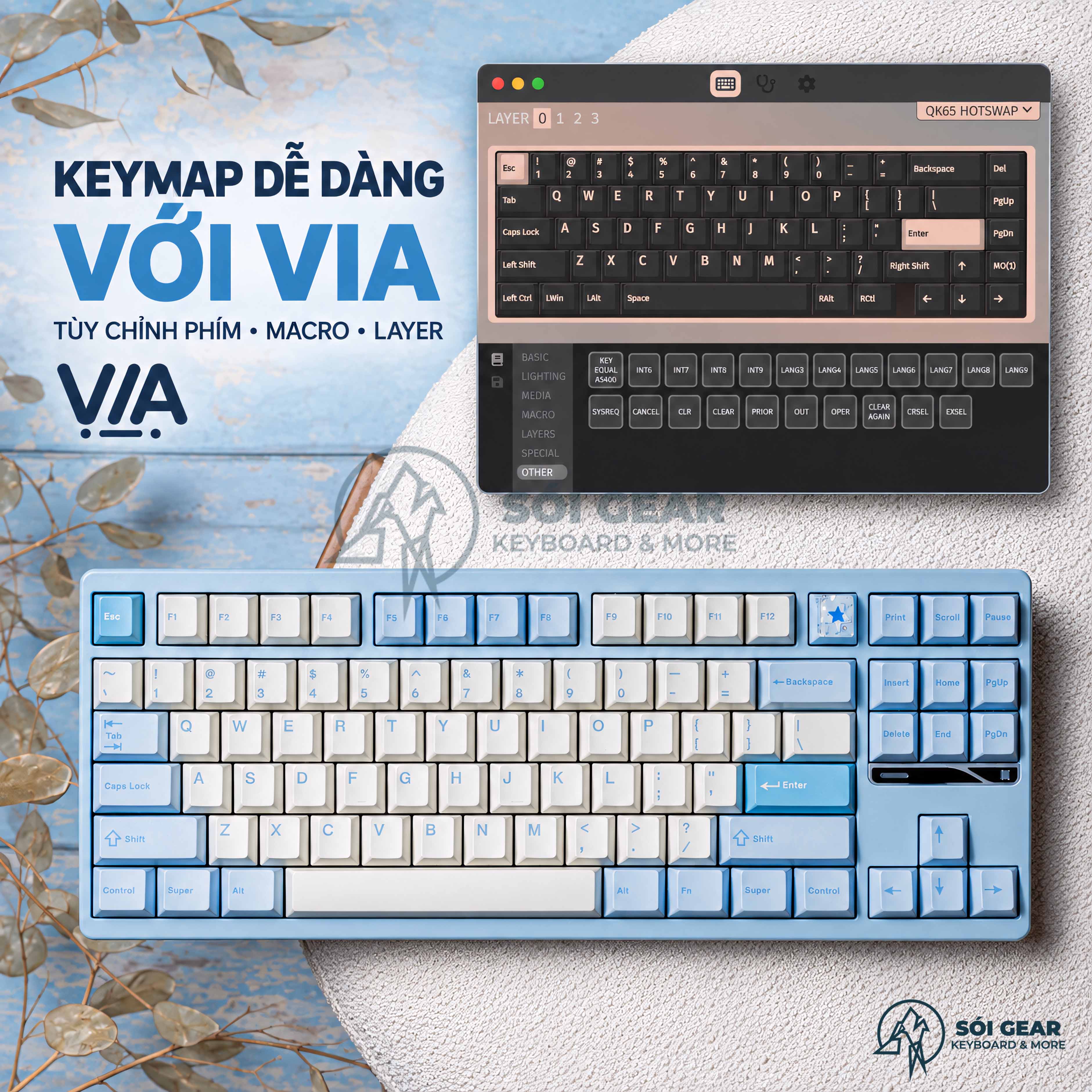 [In Stock] Bàn phím Prebuilt EVO80 Keyboard