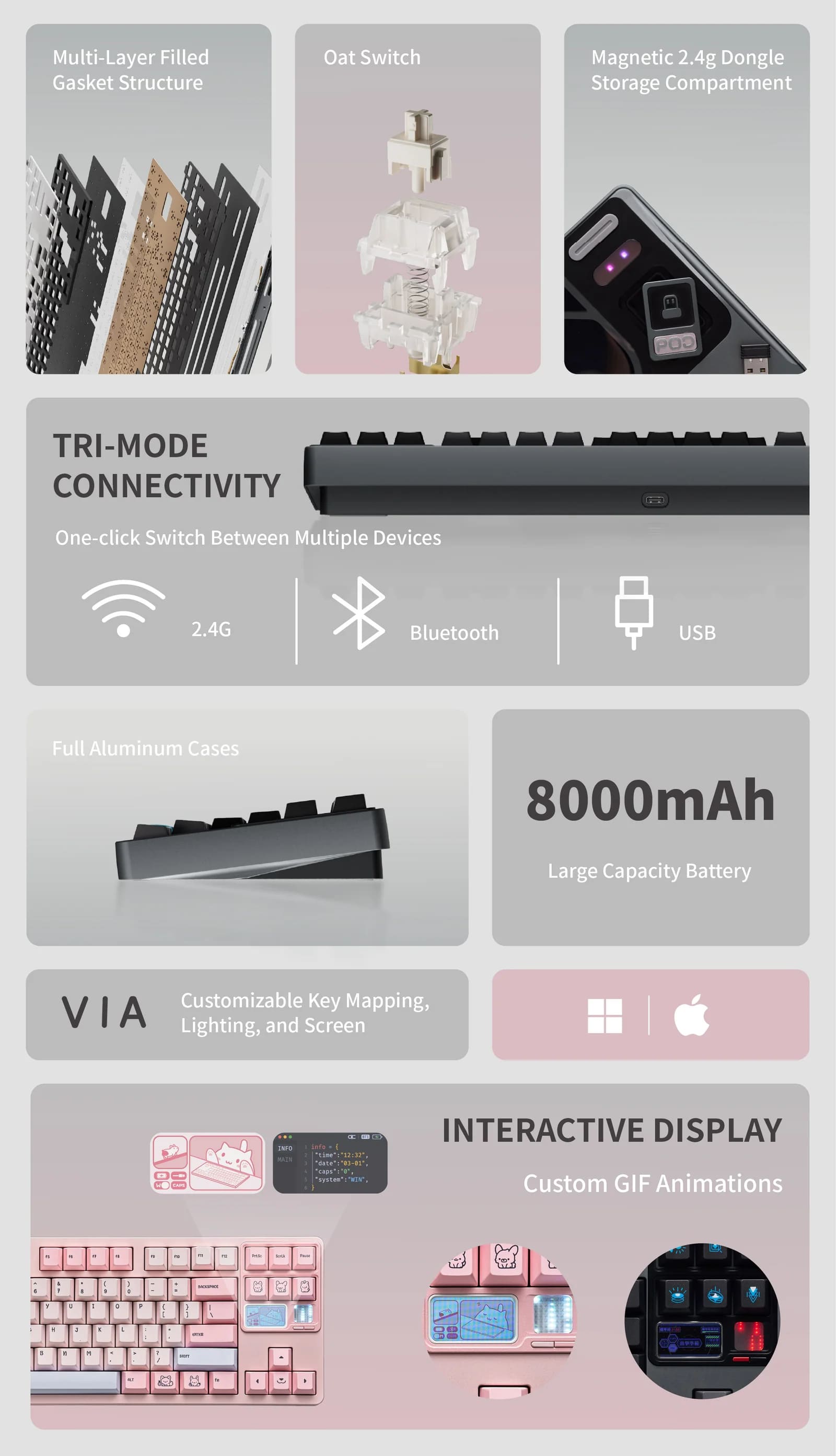 [Pre-Order] QK80 MK2 Prebuilt Keyboard