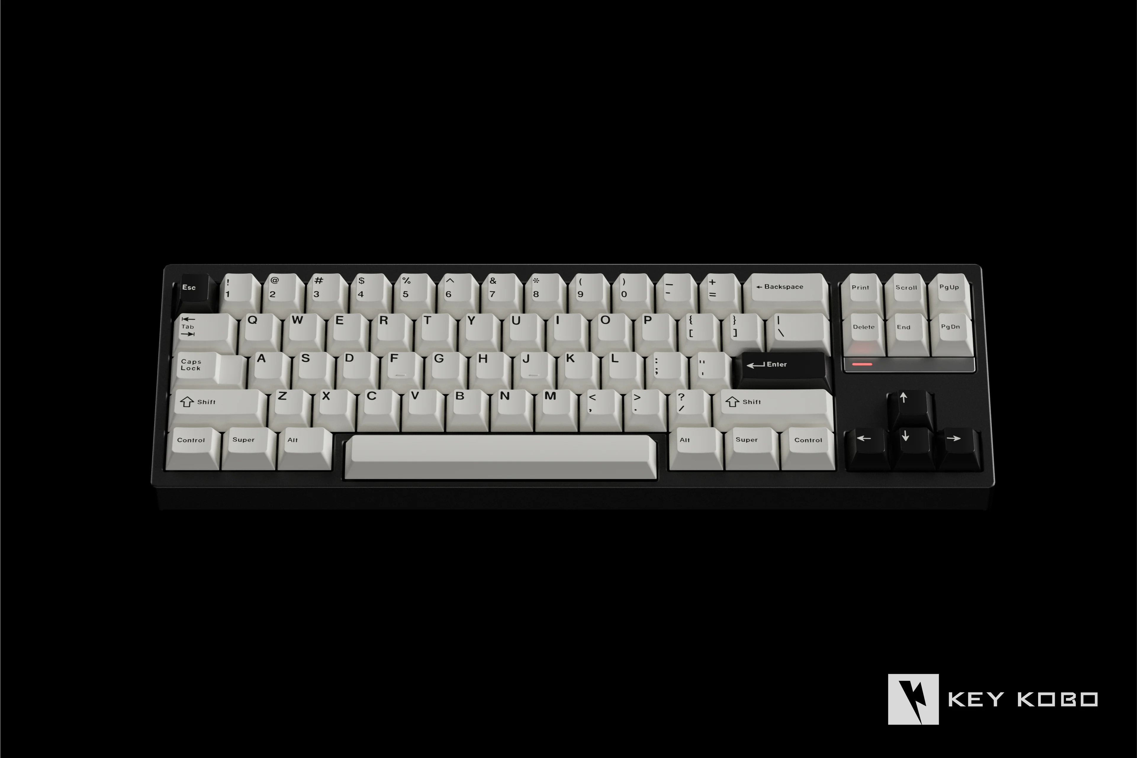 Keycap Cherry KeyKobo BOW TEXT KKB ABS Doubleshot