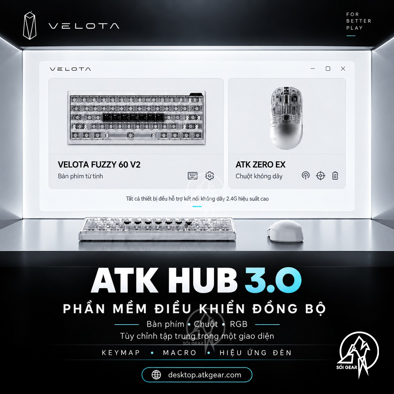 [In Stock] ATK x VELOTA FUZZY 60 V2 HE | FUZZY 63 V2 HE
