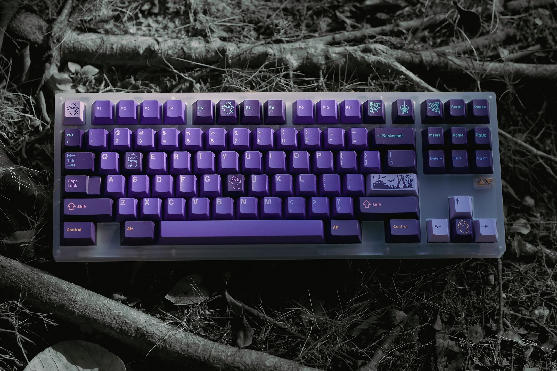 Keycap Cherry KeyKobo Poltergeist ABS Doubleshot