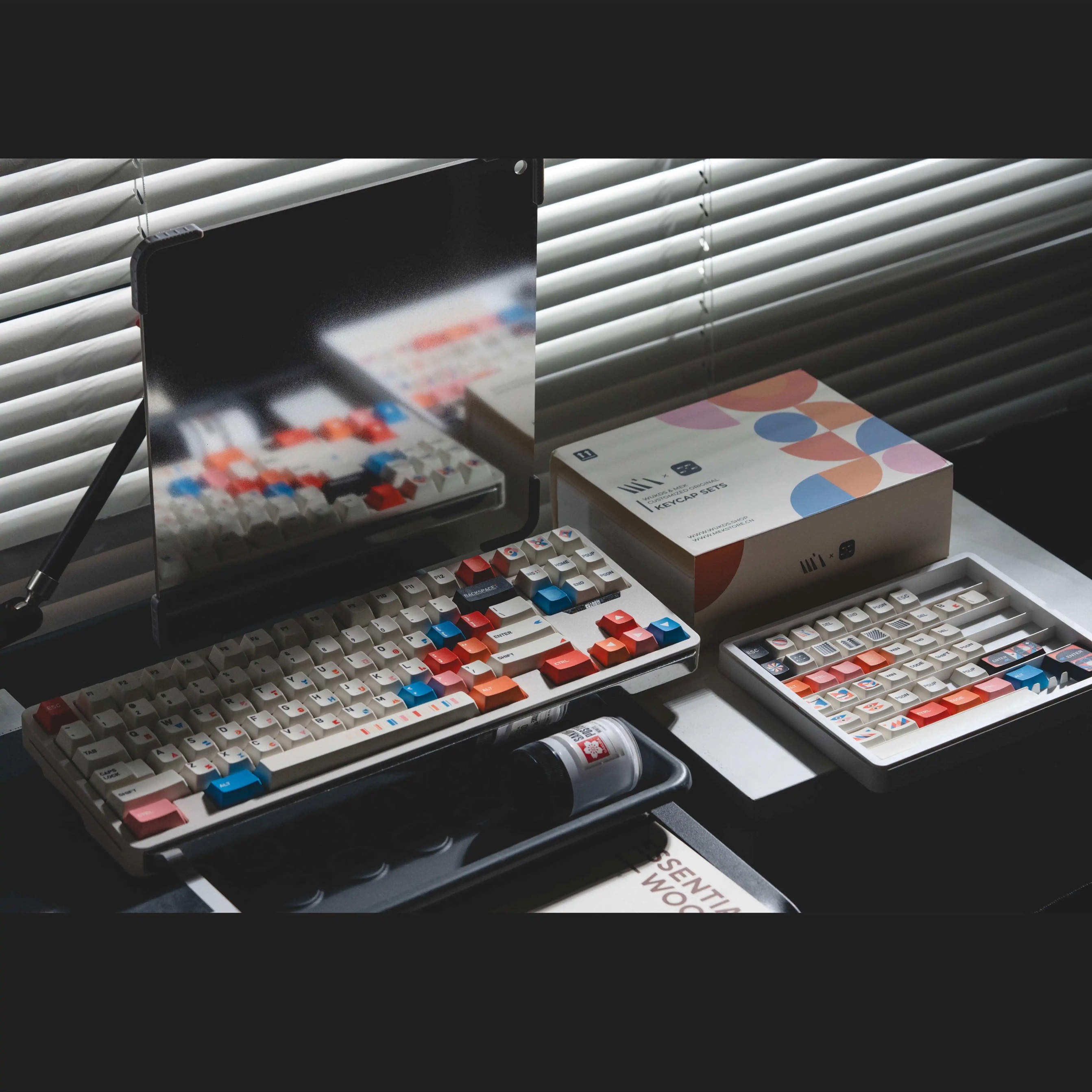 [In Stock] Keycap Cherry Wukds Geometry PBT Dyesub