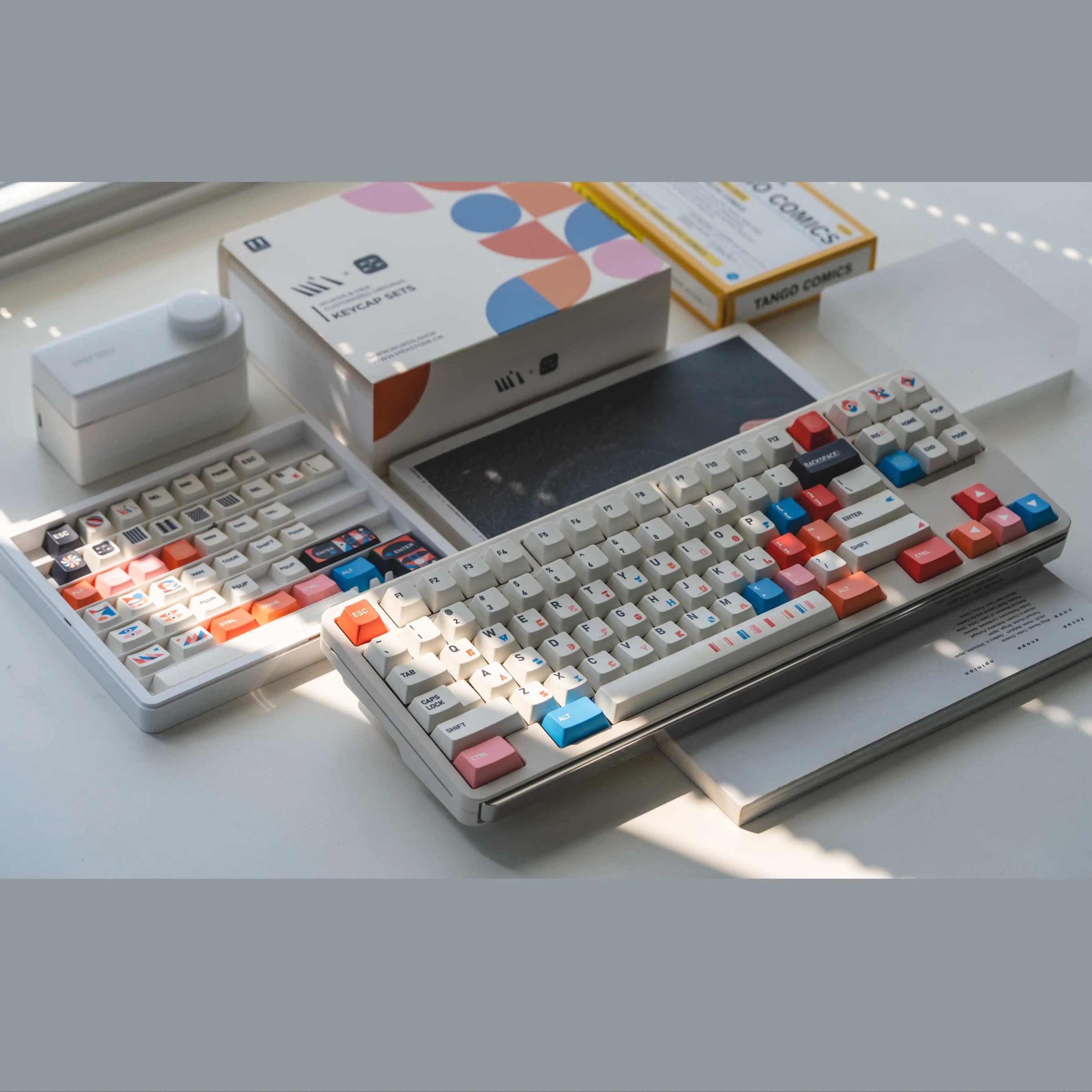 [In Stock] Keycap Cherry Wukds Geometry PBT Dyesub