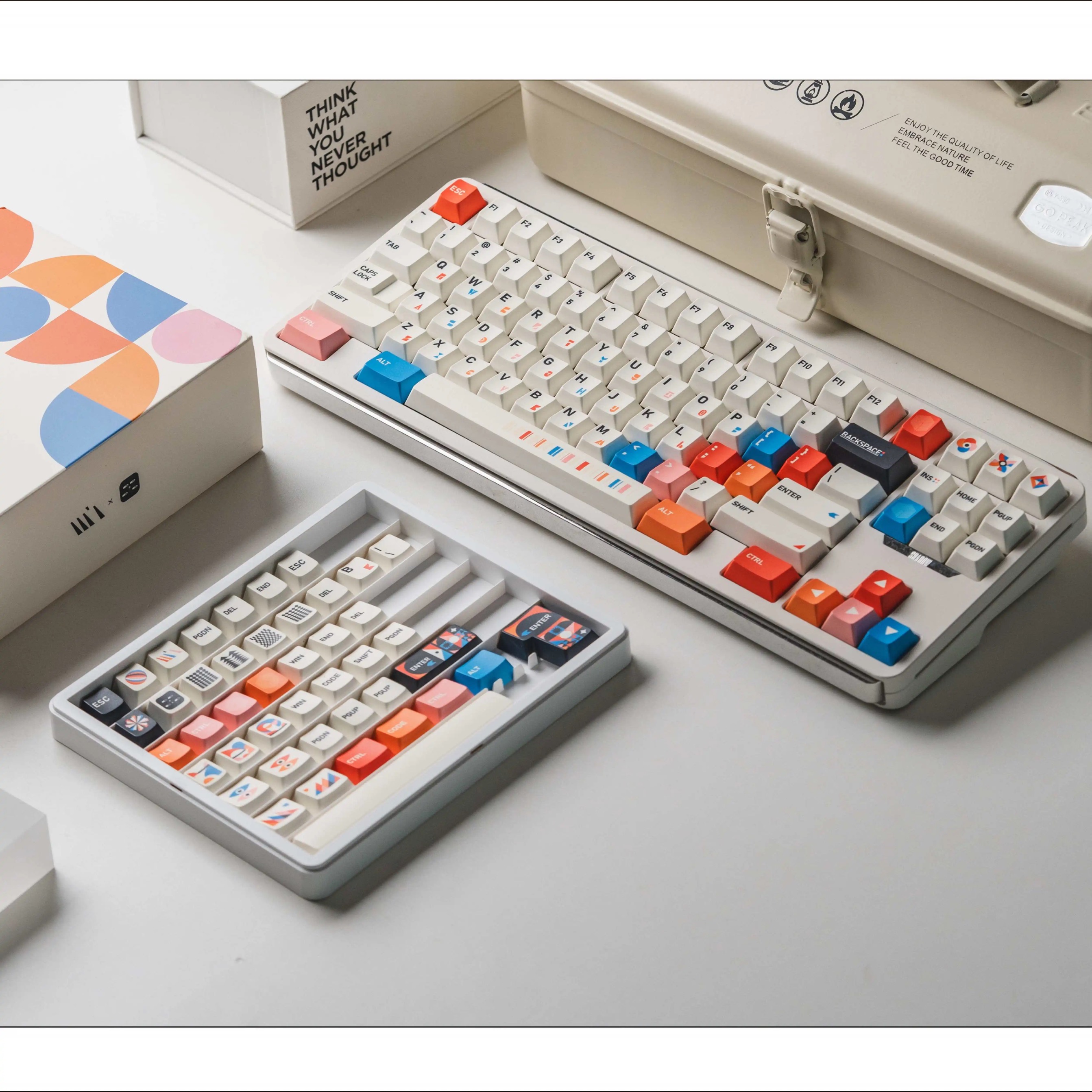 [In Stock] Keycap Cherry Wukds Geometry PBT Dyesub