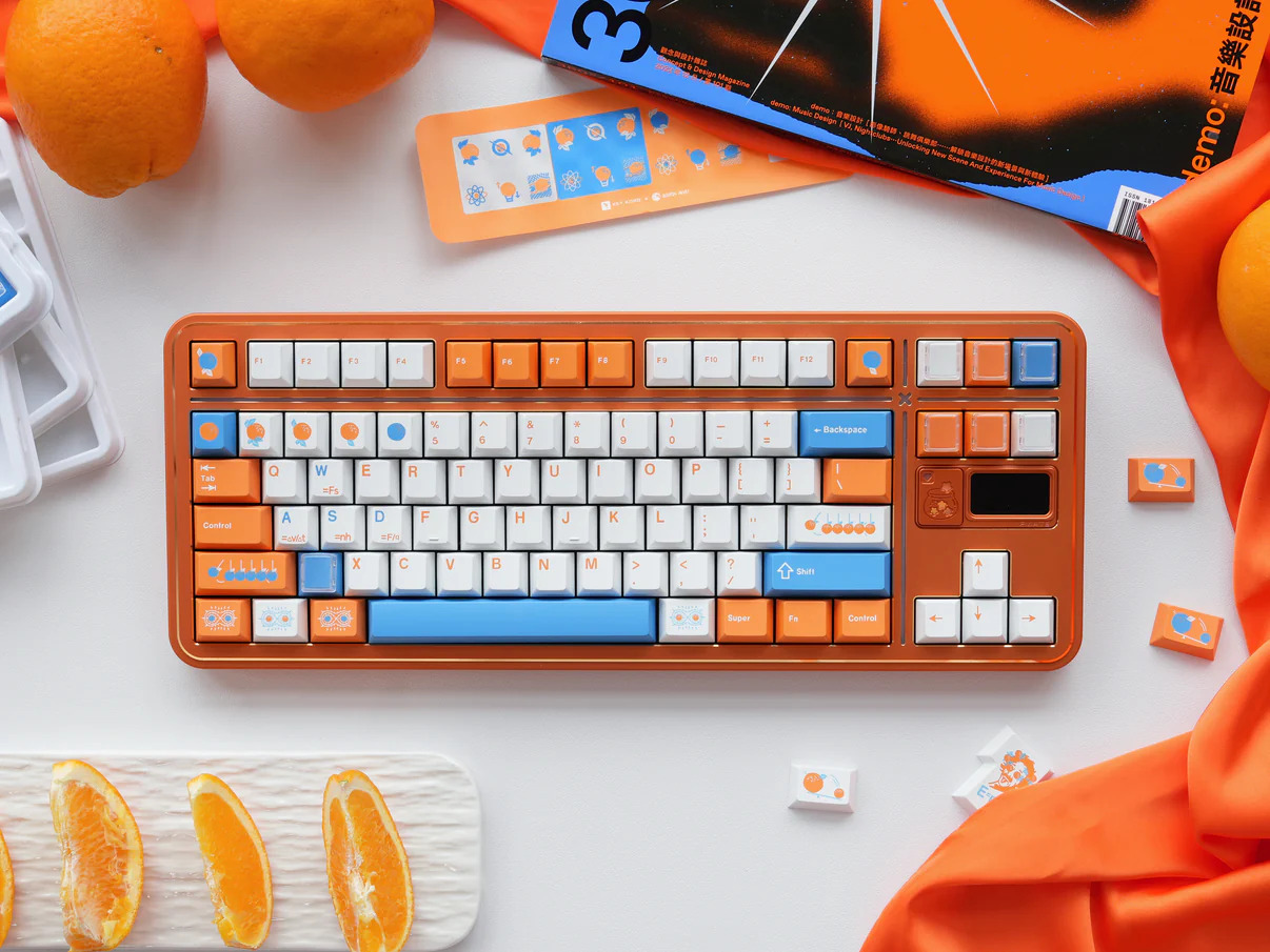 Keycap Keykobo Citrus Relativity ABS Doubleshot
