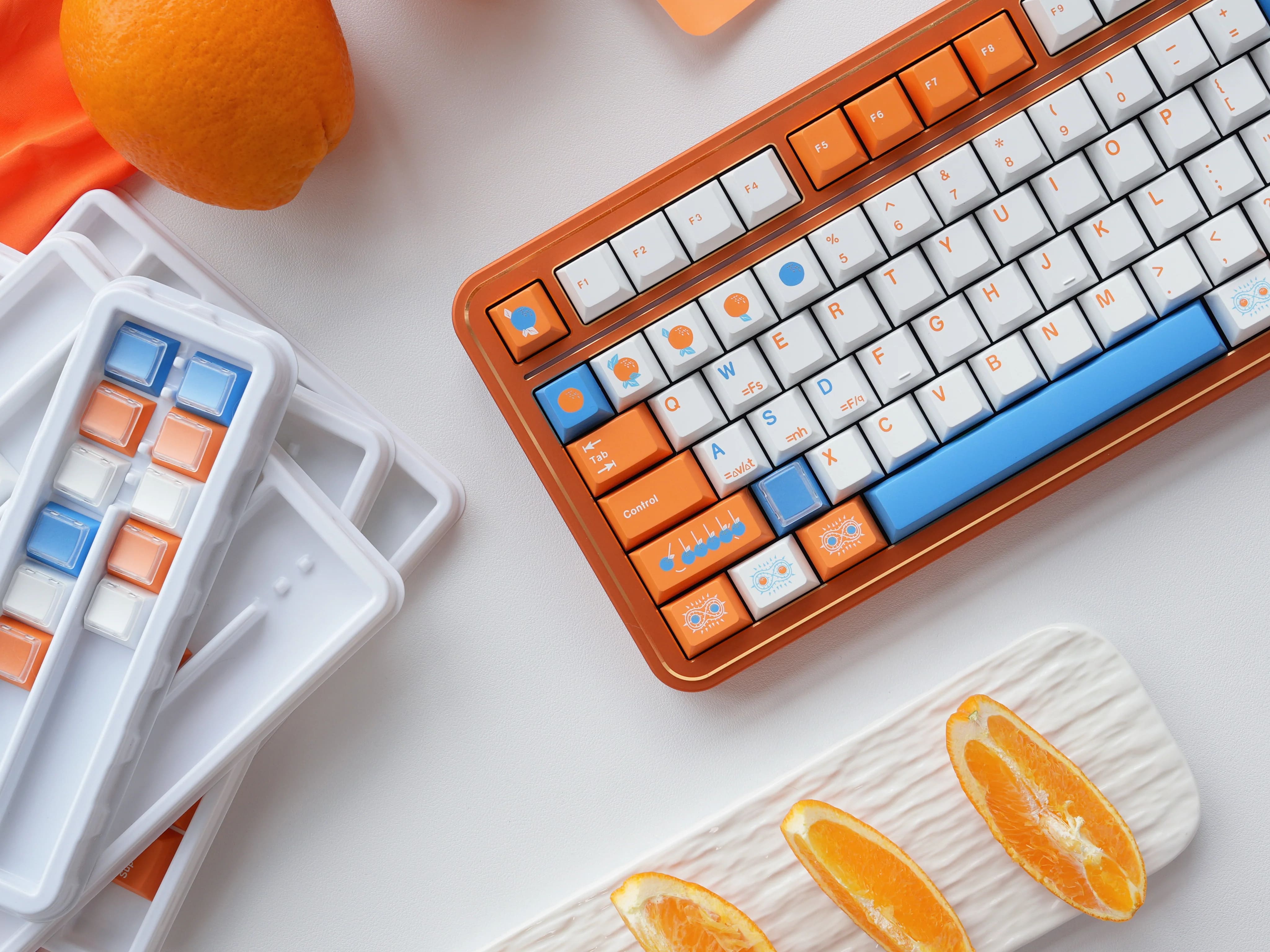 Keycap Keykobo Citrus Relativity Cherry ABS Doubleshot