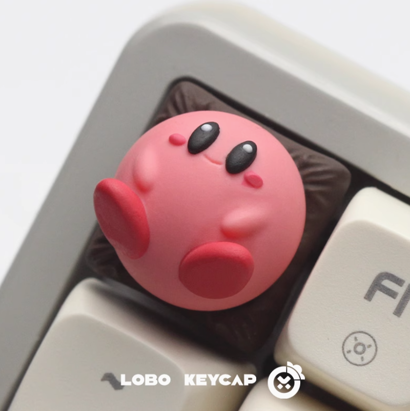 [In-stock] Keycap Lobo Artisan Kirby Star