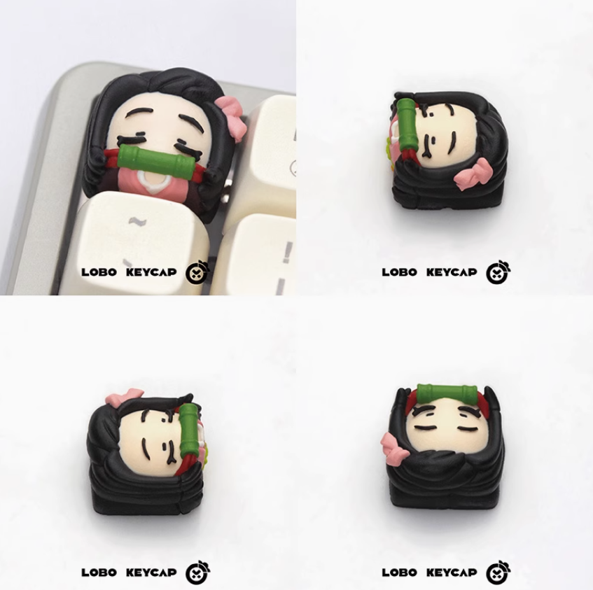 Keycap Artisan Lobo Demon Slayer