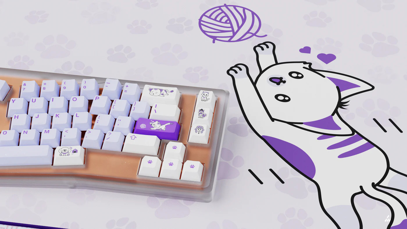 Keycap MW Paws Cherry PBT Dyesub - Base