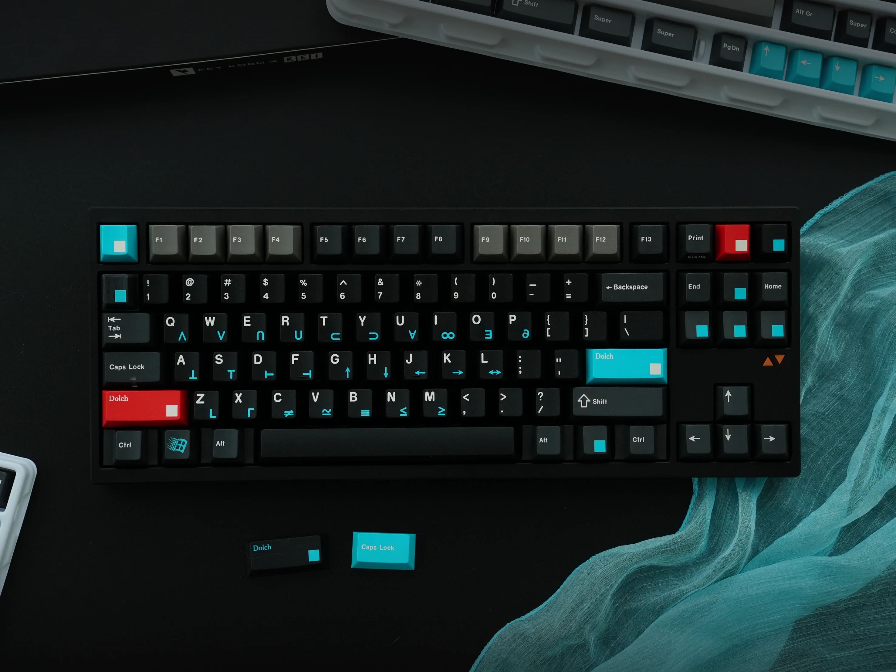 Keycap Cherry KeyKobo Dolch ABS Doubleshot