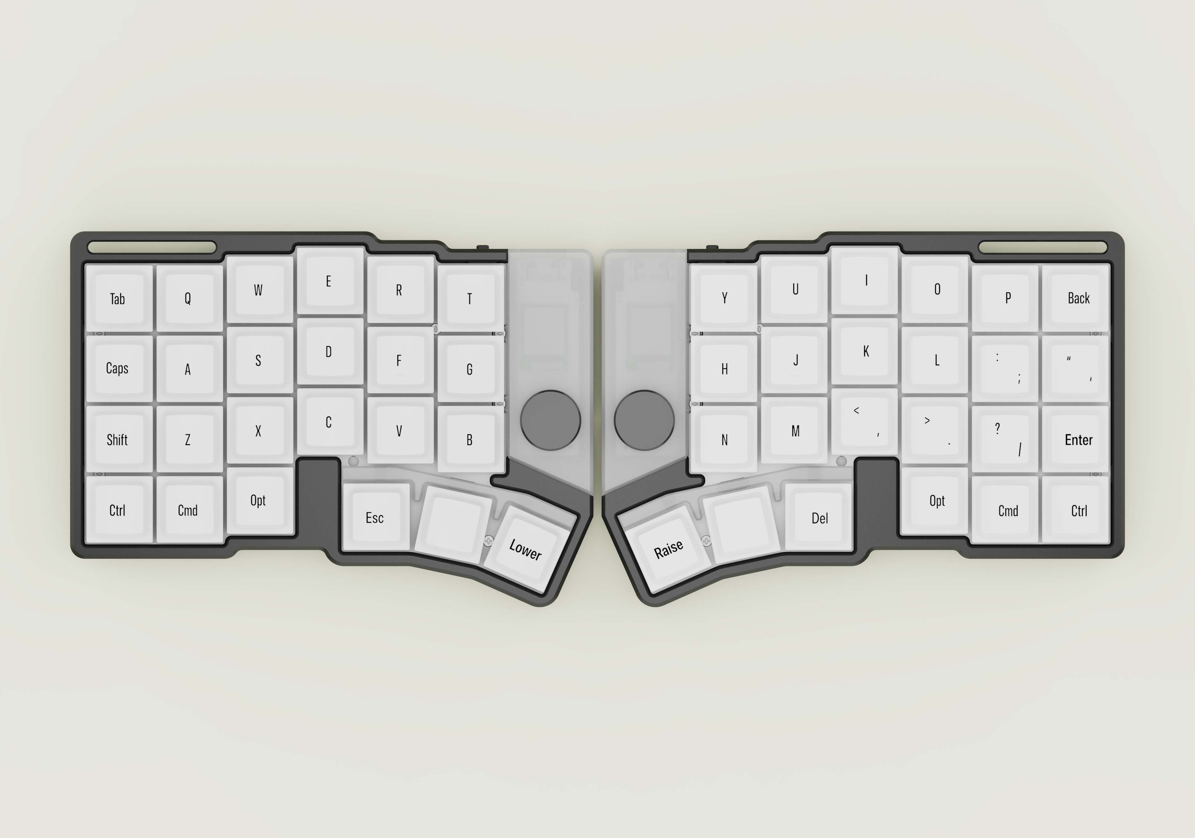 [Extra GB] Bàn phím Cornix Prebuilt | Split Keyboard | Nhôm CNC | Tách đôi Công thái học