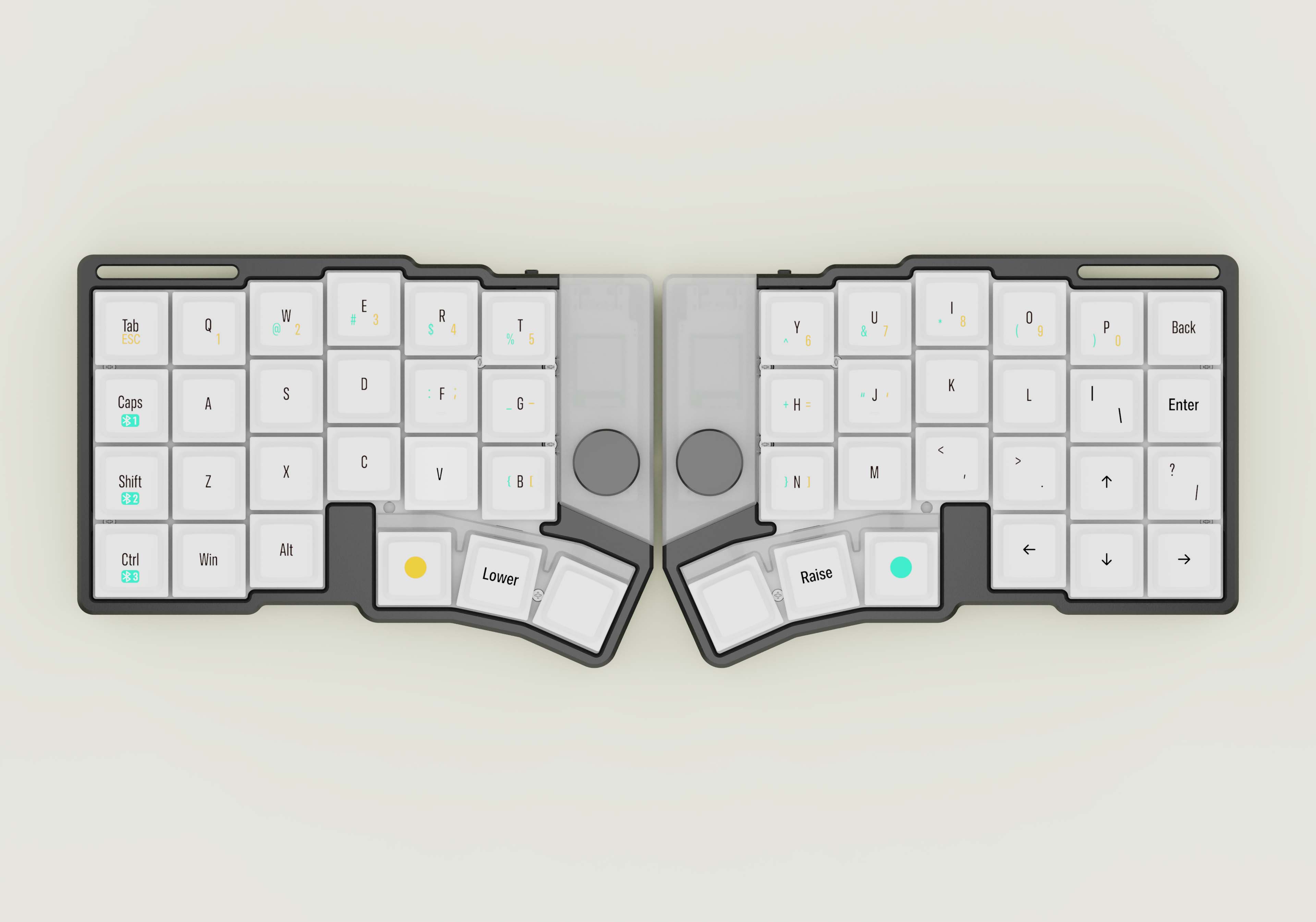[Extra GB] Bàn phím Cornix Prebuilt | Split Keyboard | Nhôm CNC | Tách đôi Công thái học