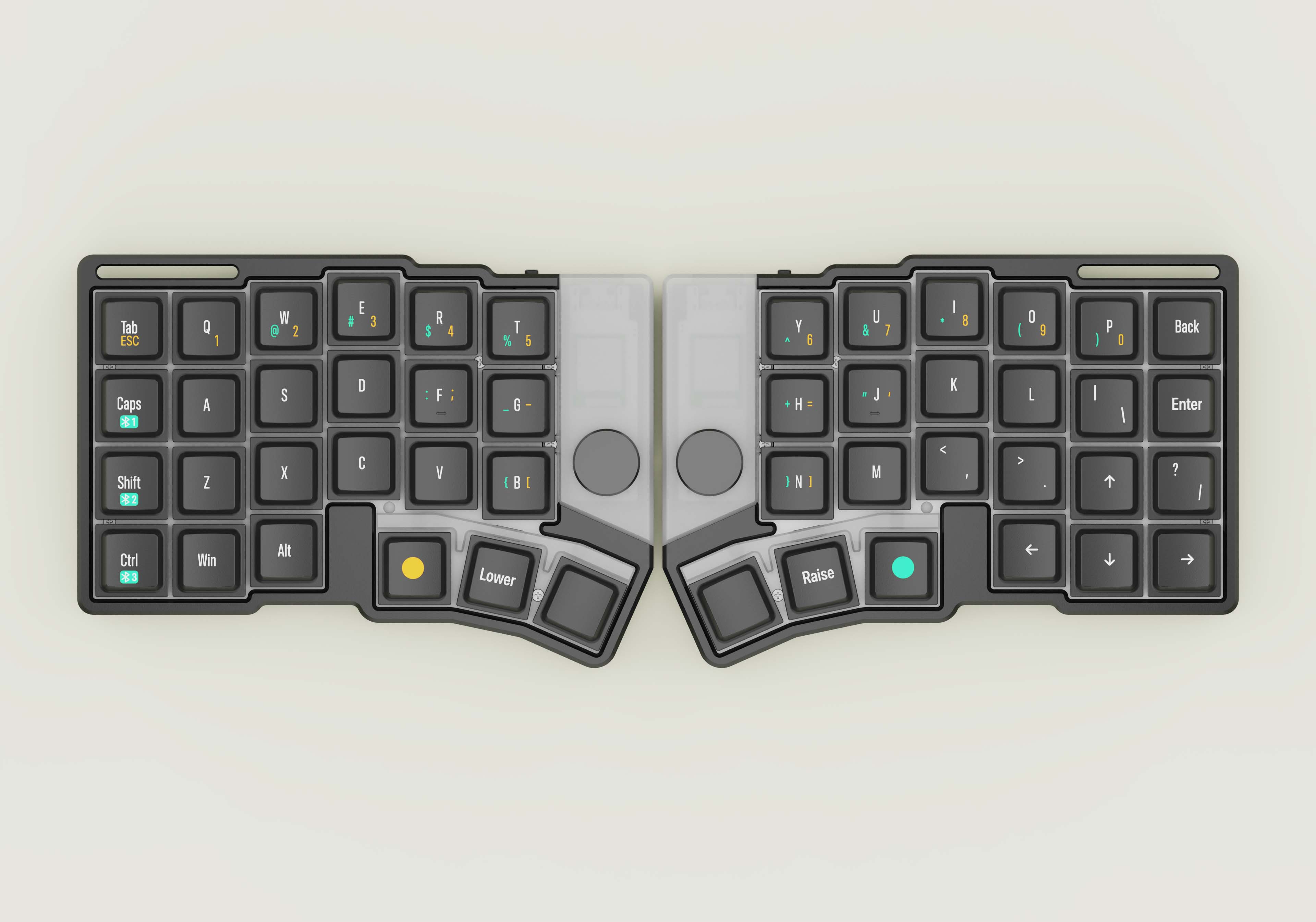 [Extra GB] Bàn phím Cornix Prebuilt | Split Keyboard | Nhôm CNC | Tách đôi Công thái học