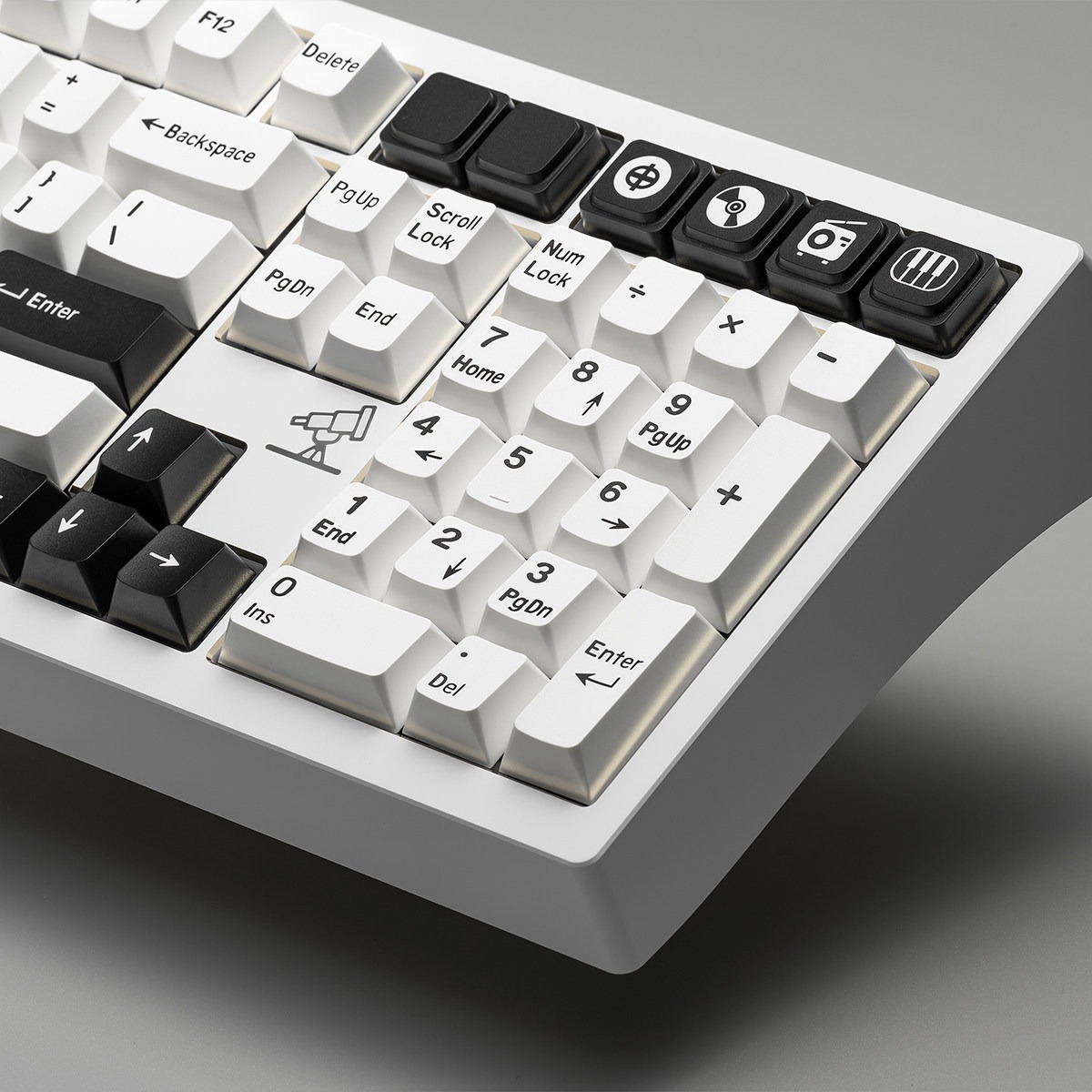 Keycap Cherry TapTempo BOW PBT Doubleshot