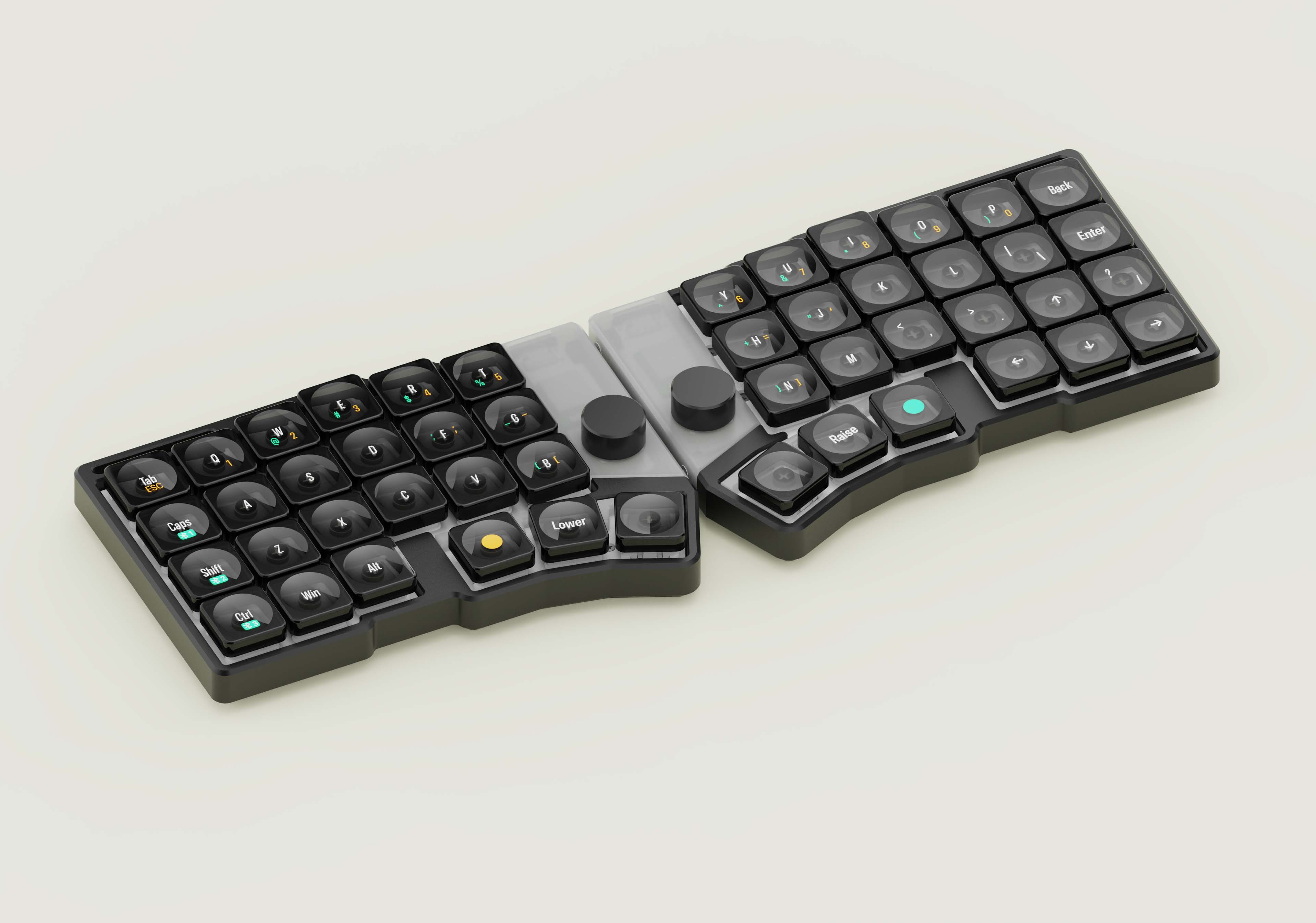 [Extra GB] Bàn phím Cornix Prebuilt | Split Keyboard | Nhôm CNC | Tách đôi Công thái học
