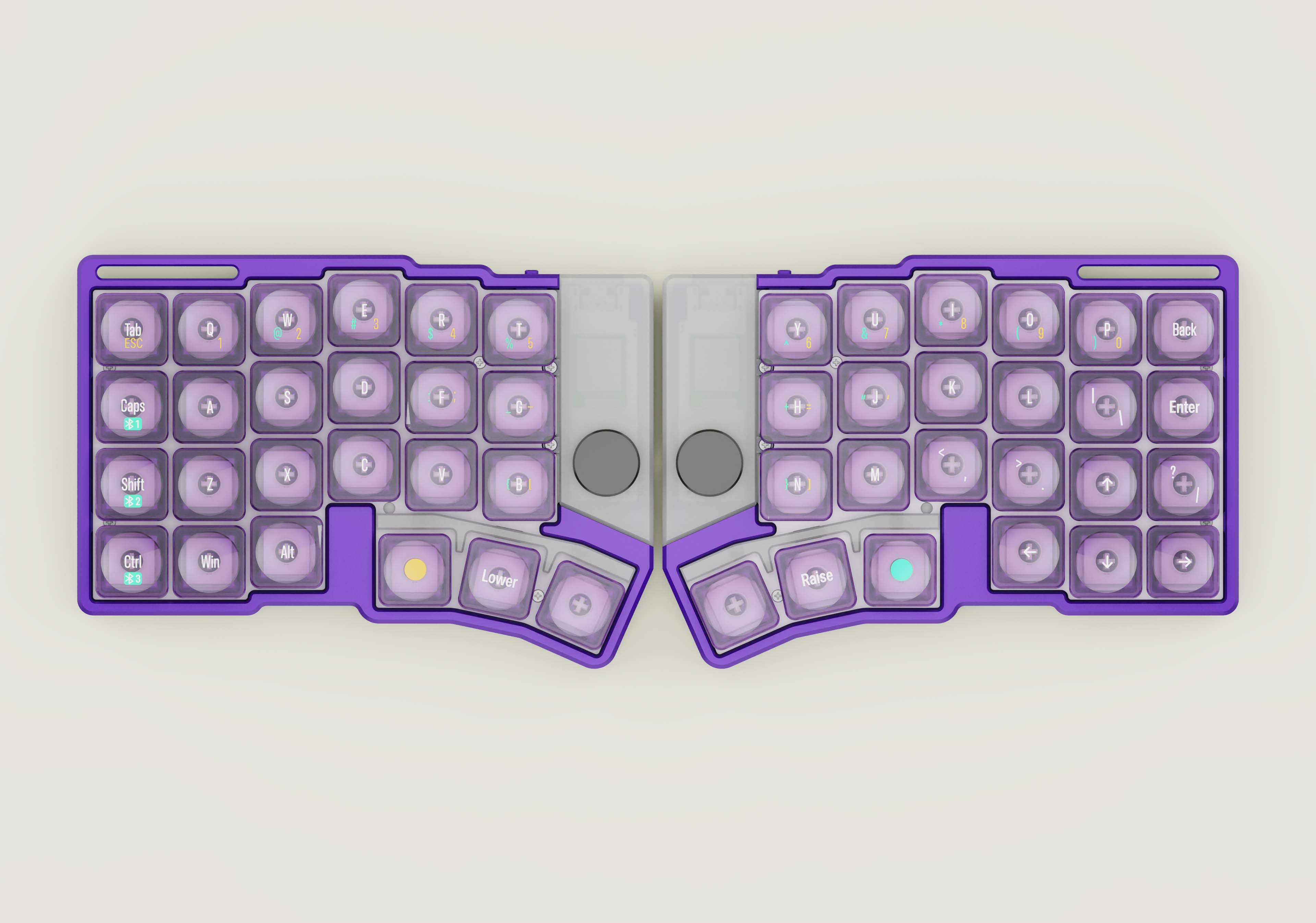 [Extra GB] Bàn phím Cornix Prebuilt | Split Keyboard | Nhôm CNC | Tách đôi Công thái học