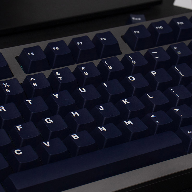 Keycap Cherry ABS Doubleshot Deep Navy  -132 nút